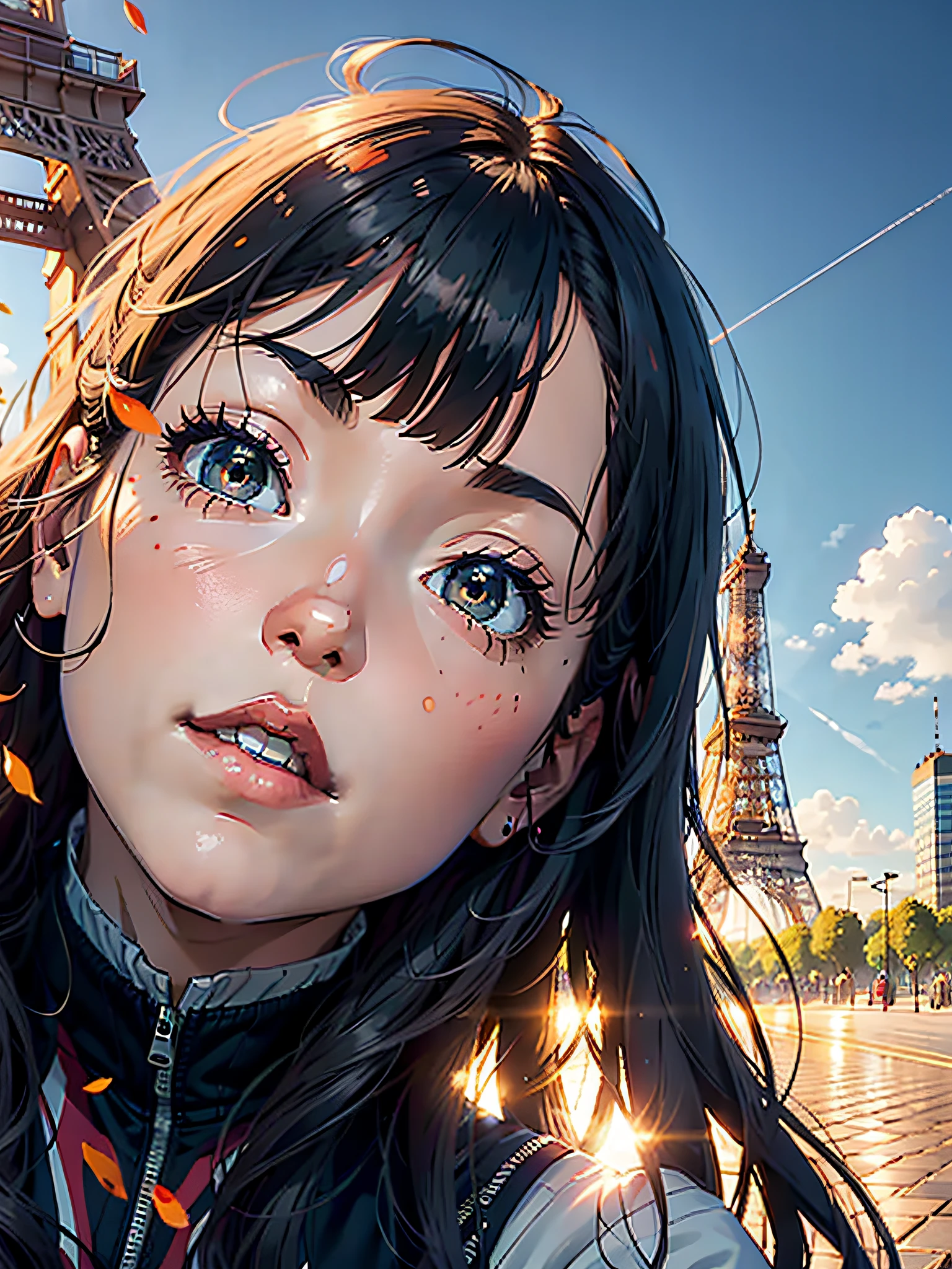 Under the Eiffel Tower,Beautiful,Beautiful,sunraise