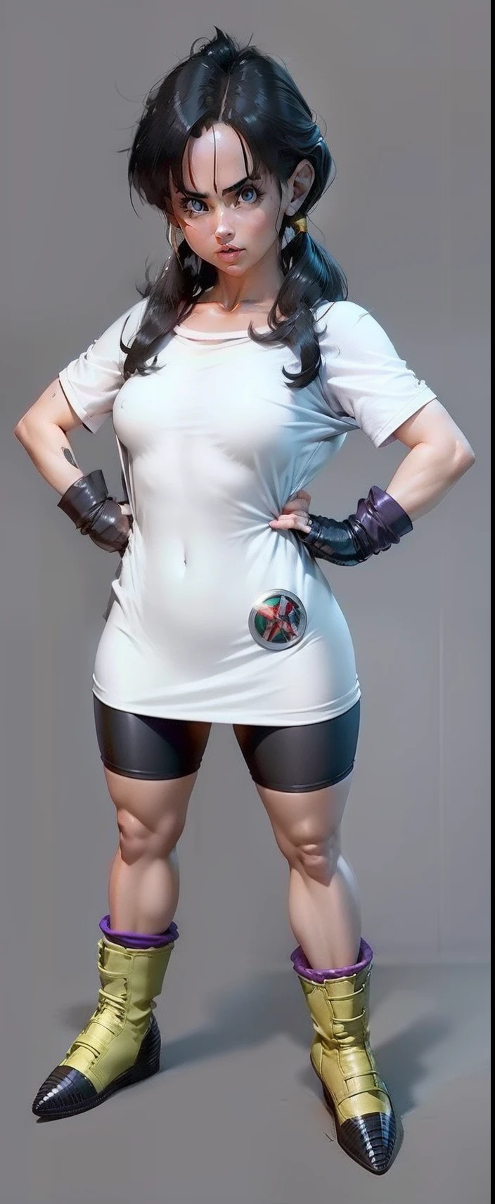 Videl, Extremamente realista, extremamente sexy, bunda grande, pernas grossas