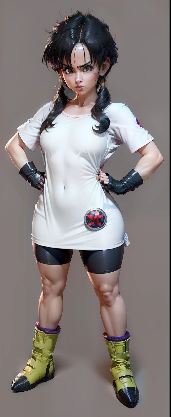 Videl, Extremamente realista, extremamente sexy, bunda grande, pernas grossas