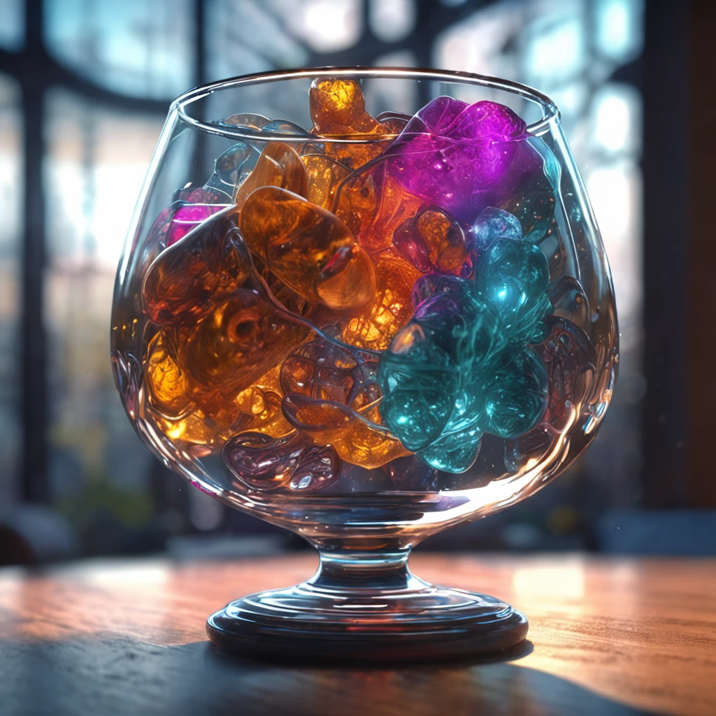 Universe in a glass, the entire universe contained inside a glass, planets and galaxies in a glass, wooden dining table, super realistic, hyper detailed, dramatic lighting, 4k, ultra hd, realistic, vivid colors, highly detailed, UHD drawing, pen and ink, perfect composition, beautiful detailed intricate insanely detailed octane render trending on artstation, 8k artistic photography, photorealistic concept art, soft natural volumetric cinematic perfect light