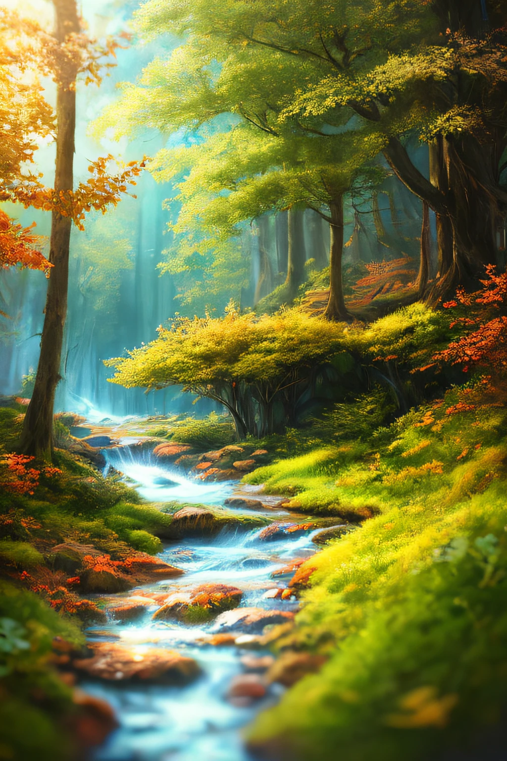 masterpiece, best quality, high quality,extremely detailed CG unity 8k wallpaper, An enchanting and dreamy scene of a fantasy forest, with towering trees, glowing mushrooms, and hidden fairy glens, creating a sense of mystique and enchantment, artstation, digital illustration, intricate, trending, pastel colors, oil paiting, award winning photography, Bokeh, Depth of Field, HDR, bloom, Chromatic Aberration ,Photorealistic,extremely detailed, trending on artstation, trending on CGsociety, Intricate, High Detail, dramatic, art by midjourney