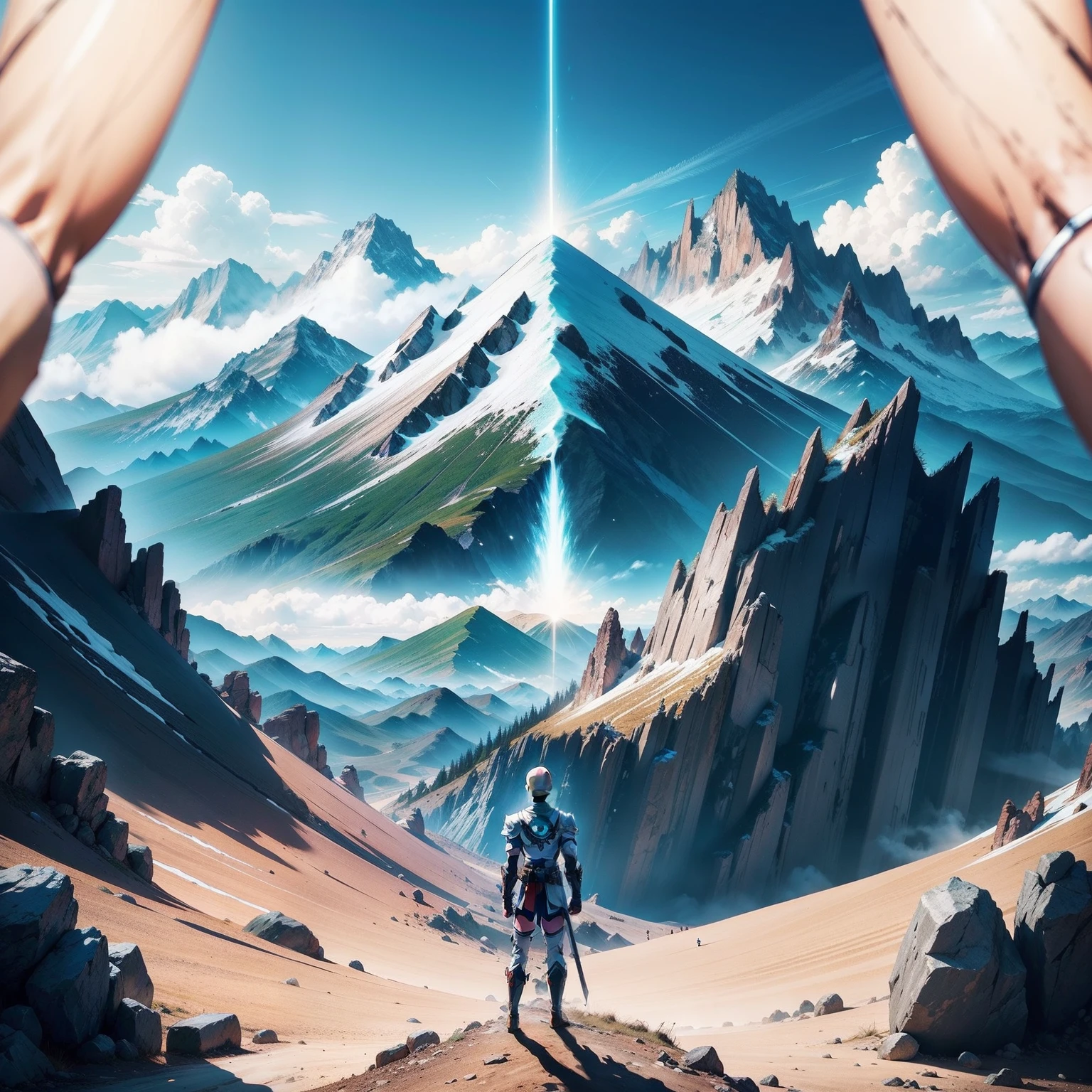 One Punch Split Mountain anime
