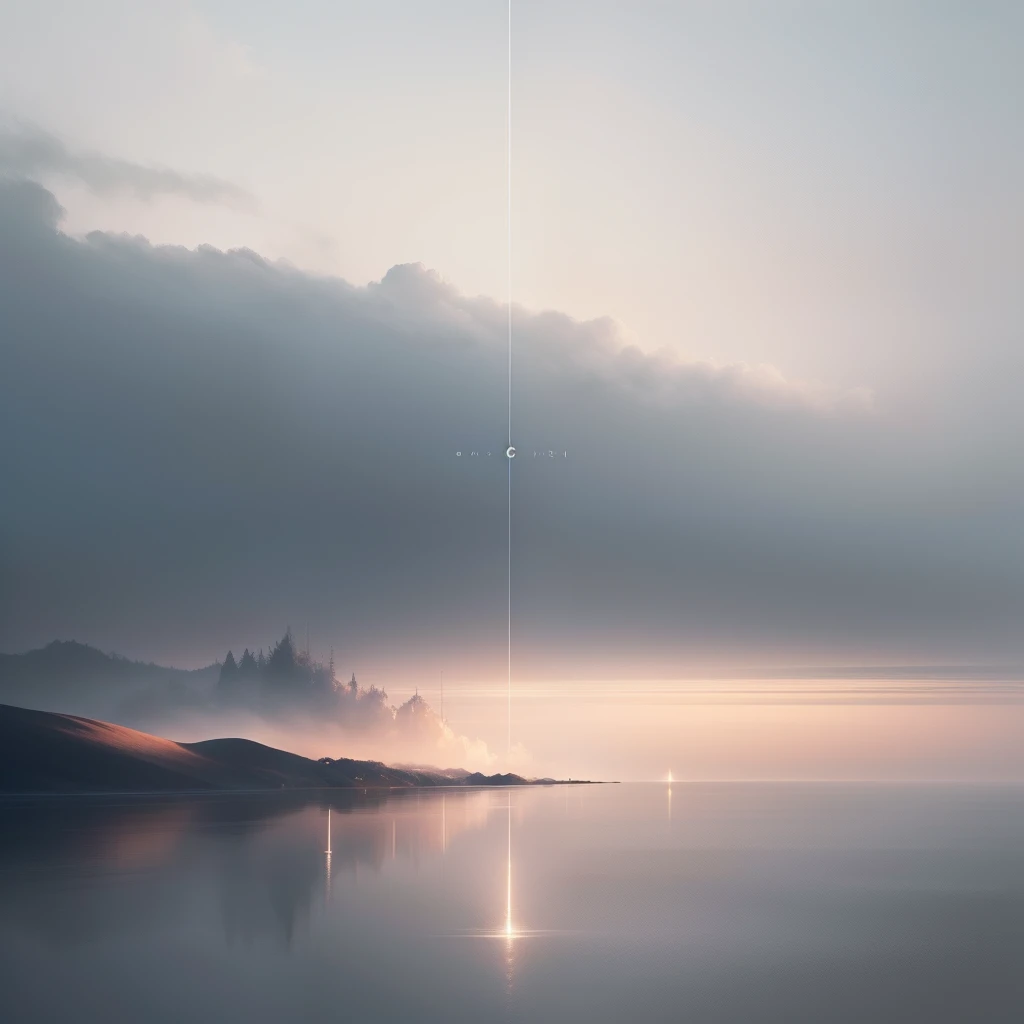 Charming minimalist work,Emotional cycle formation with layers, muted pastel tones, colours, Carefully selected soothing qualities, Exudes a feeling of calm and tranquility. This artwork contains classes, Let the audience immerse themselves in the gentle and peaceful atmosphere it creates