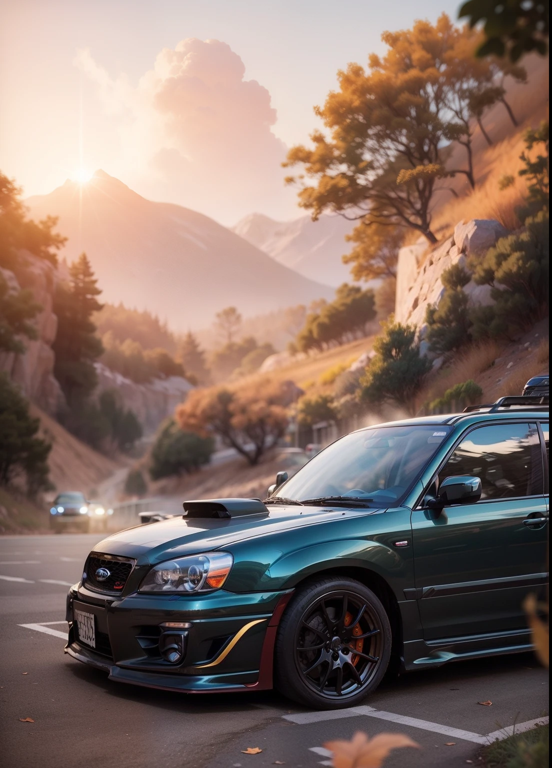 subaru, turbo, car