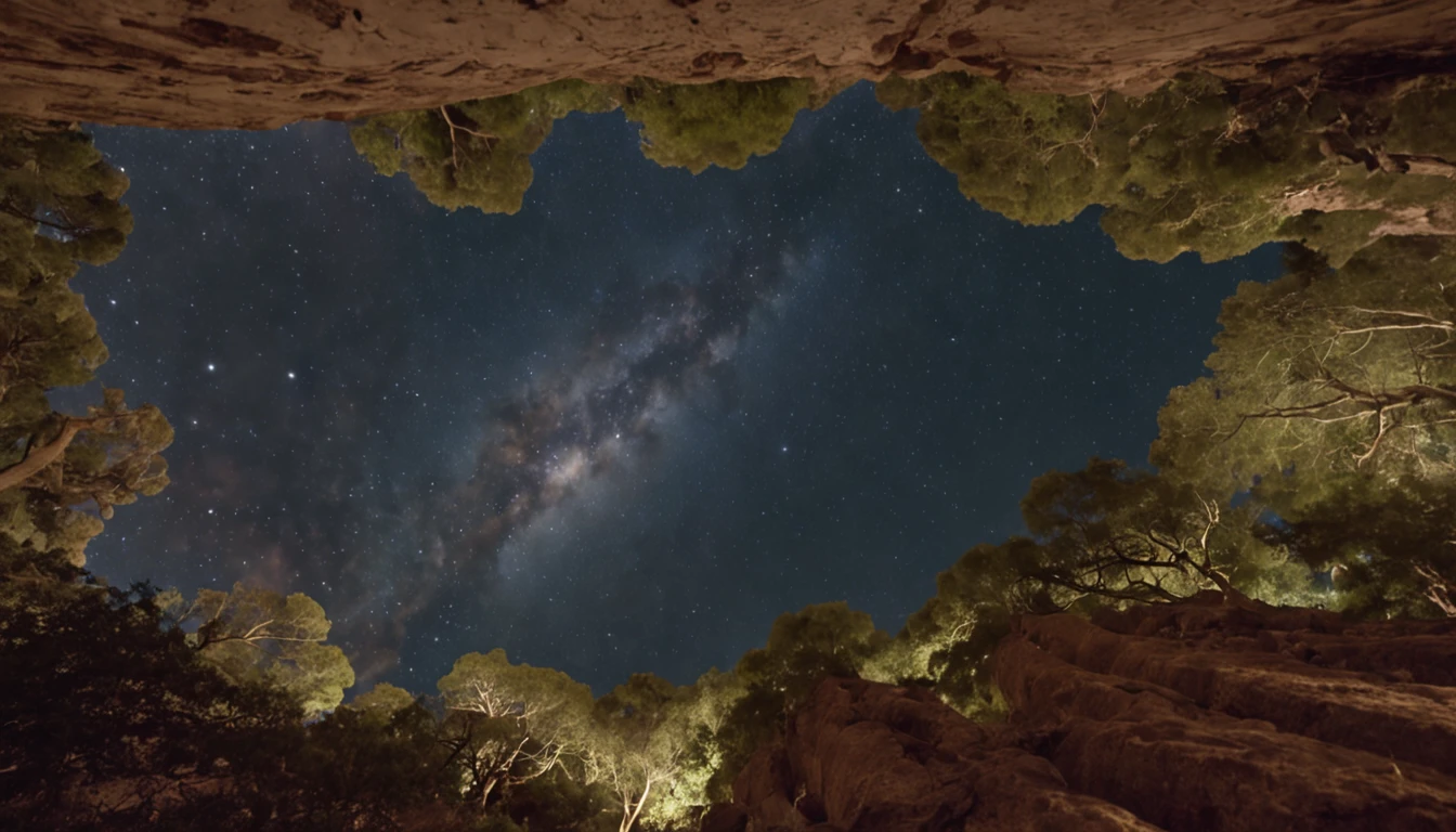 fotografia de paisagem expansiva, (a view from below that shows the sky above and the open field below), um grupo de garotos andando em um campo de flores olhando para cima, um garoto gordo meio alto, dois garotos magros meio baixo, (lua cheia: 2.1), (estrelas cadentes: 0.9), (nebulosa: 1.3), montanha distante , BREAK tree production art, (fonte de luz quente: 1.2), (Firefly: 1.2), lamp, muito roxo e azul, detalhes complexos, volumetric lighting BREAK (obra-prima: 2.0), (melhor qualidade), 4k, ultradetalhado , (dynamic compositing: 1.4), detalhes coloridos altamente detalhados (cores iridescentes: 1.2), (bright illumination, Atmospheric Illumination), sonhador, magica, (solo: 1.2)