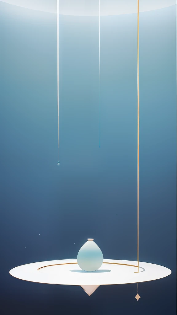 (((Charming minimalist work)))，cirque，A ring with a hierarchy, muted pastel tones, colours, Carefully selected soothing qualities, Exudes a feeling of calm and tranquility. This artwork contains classes, Let the audience immerse themselves in the gentle and peaceful atmosphere it creates