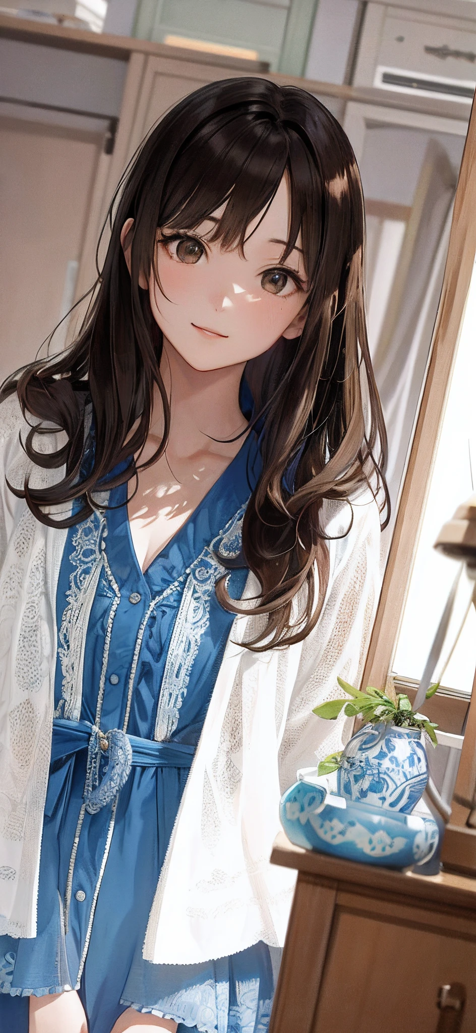 (masterpiece, Highest quality:1.2), One girl, alone,