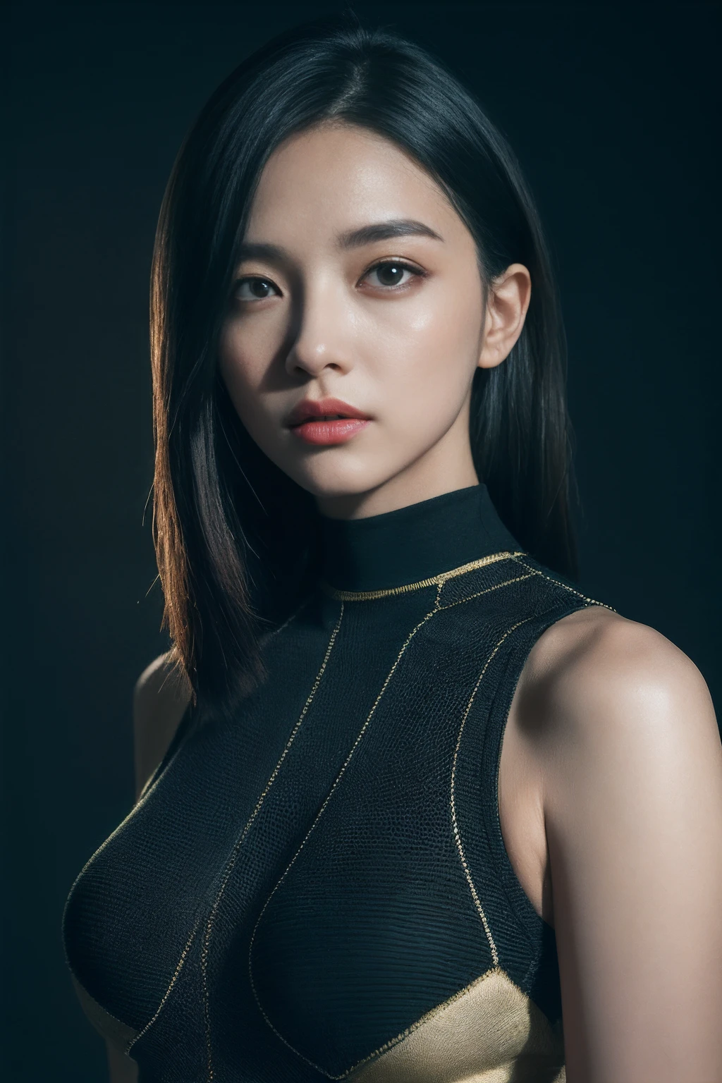 Techwear fashion, (masterpiece,best quality,ultra high res:1.2),(photo-realistic:1.3),(beautiful face,exquisite face,skin texture:1.1),
portrait,side_light,sweet,<lora:songyi_XL_0_-000004:1.1>,
chinese actress,songyi,background is the world's first pass,, Futuristic, cyberpunk, urban, tactical, sleek, dark, highly detailed