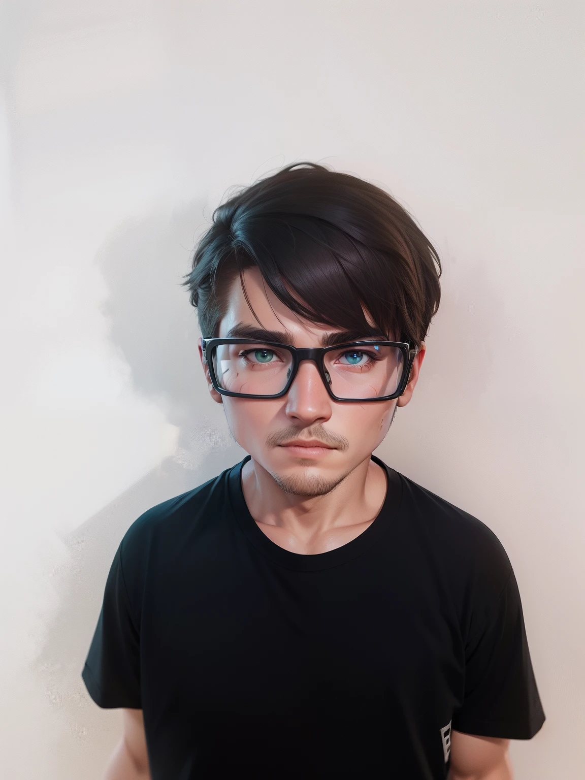 Make a Minecraft character use this photo as a reference