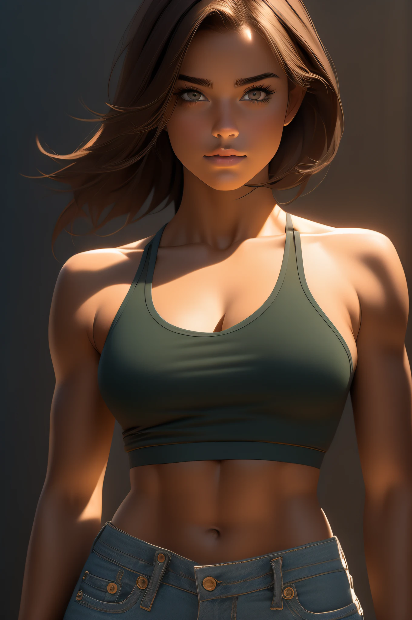 beautiful mature Swedish college girl, in track outfit, outside on track field, ((slim, petite)), photorealistic, photo, masterpiece, realistic, realism, photorealism, high contrast, photorealistic digital art trending on Artstation 8k HD high definition detailed realistic, detailed, skin texture, hyper detailed, realistic skin texture, armature, best quality, ultra high res, (photorealistic:1.4),, high resolution, detailed, raw photo, sharp re, by lee jeffries nikon d850 film stock photograph 4 kodak portra 400 camera f1.6 lens rich colors hyper realistic lifelike texture dramatic lighting unrealengine trending on artstation cinestill 800,