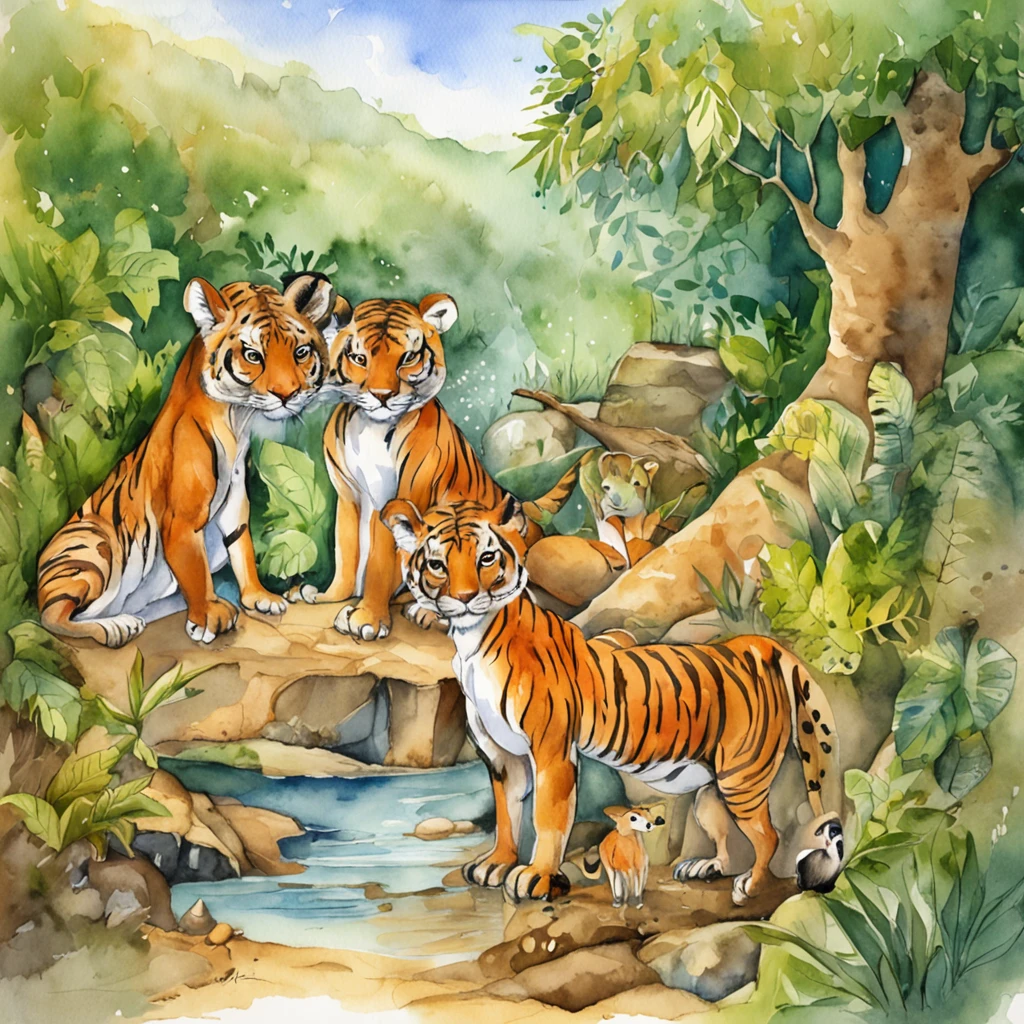 Os bichinhos contaram a Tim sobre um problema na floresta: o rio que corria por ela estava ficando sujo devido ao lixo deixado por pessoas descuidadas. Tim was moved by the story and wanted to help. Todos eles se reuniram para criar um plano. Esquilo Saltitante sugeriu que eles pegassem sacos e luvas para limpar o rio, while Coelho Felpudo proposed a competition to see who collected the most garbage. The Songbird said he would sing songs to cheer everyone up during the cleanup.