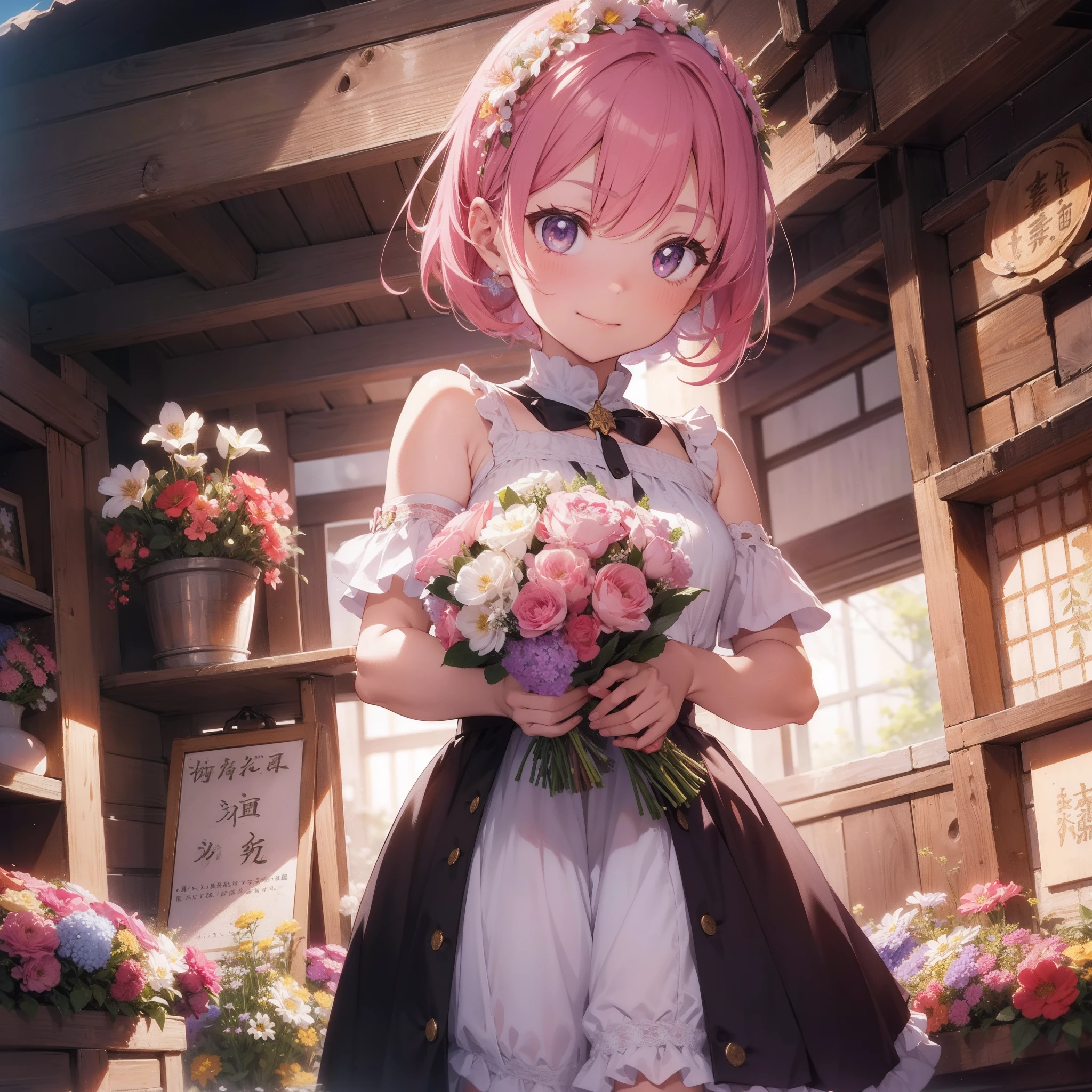 Background with、florals