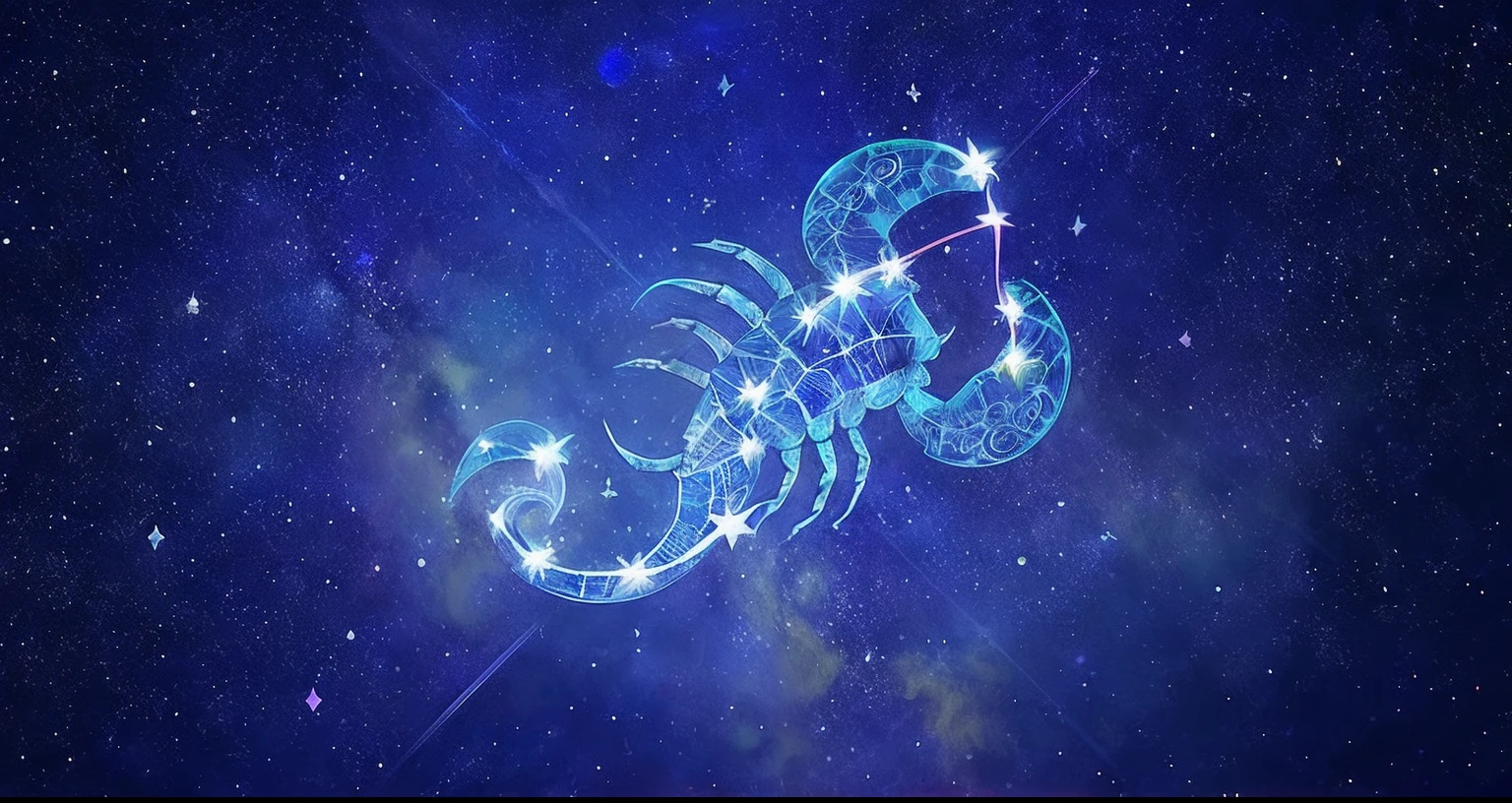 Constellation of the scorpion in the starry sky, constellation, unknown zodiac sign, Scorpion, astrology, zodiac libra sign, rendering, constellation, Zodiac signs, illustratio, illustration!, ❤🔥🍄🌪, with a star - chart, scientific depiction, Aries constellation, mkscorpion, illustratio, the stars are fish in the depths