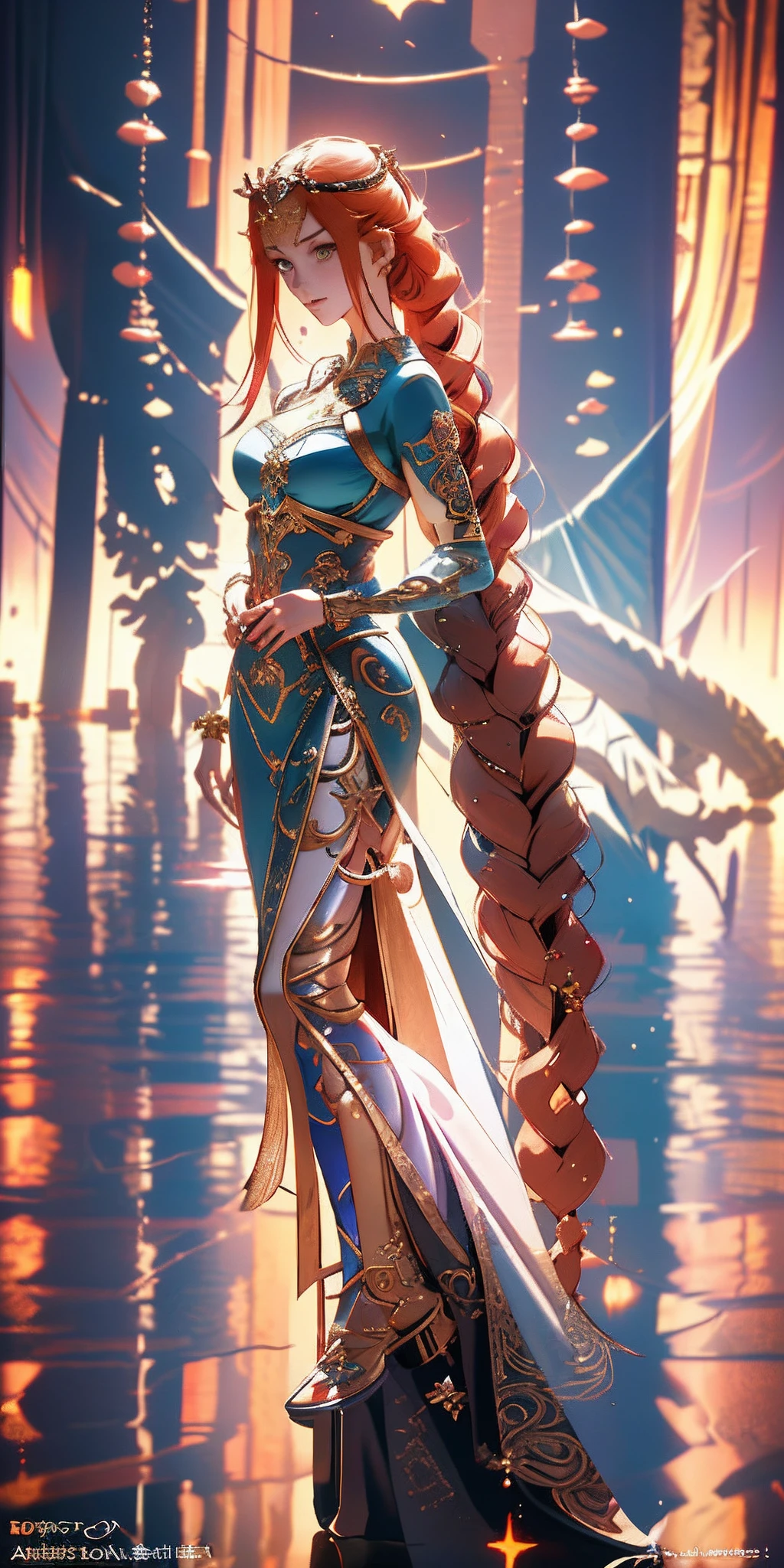 a close up of a woman in a dress with a sword, anime goddess, extremely detailed artgerm, artgerm on artstation pixiv, trending on artstation pixiv, goddess. extremely high detail, beautiful goddess, ((a beautiful fantasy empress)), ! dream artgerm, cushart krenz key art feminine