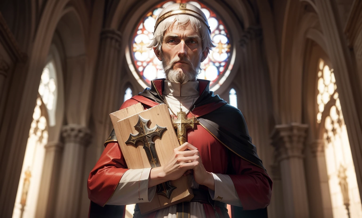 image of the saint St. Benedict