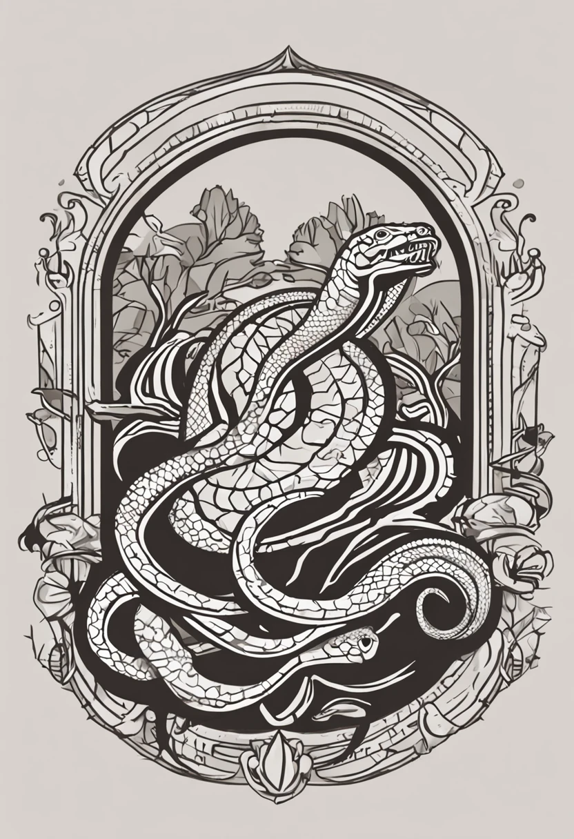 Claro! Here is an example of a prompt to create a logo for the brand "Serpents" with the image of two snakes making a circle:
"You're a talented logo designer, in charge of creating a logo for the brand "Serpents". The brand is inspired by snakes and wants to convey a mysterious image, intrigante e elegante. Your task is to create a logo that features two snakes, ambas em uma postura curvada, forming a perfect circle. As cobras devem ser estilizadas de forma a parecerem sofisticadas e poderosas, Standing out in a unique way. Make sure the snakes intertwine harmoniously, com detalhes sutis, como escamas e olhos expressivos, para adicionar um toque de realismo. As cores podem ser escolhidas de acordo com a sua criatividade, but considering tones that convey the essence of snakes, como verdes, pretos ou tons de terra. O logo deve ser limpo, readable and scalable, as it will be used on various platforms and various materials. Surpreenda-nos com sua habilidade e criatividade, creating a stunning logo that captures the mysterious and elegant essence of the Serpents brand, with two snakes forming a mesmerizing circle!”