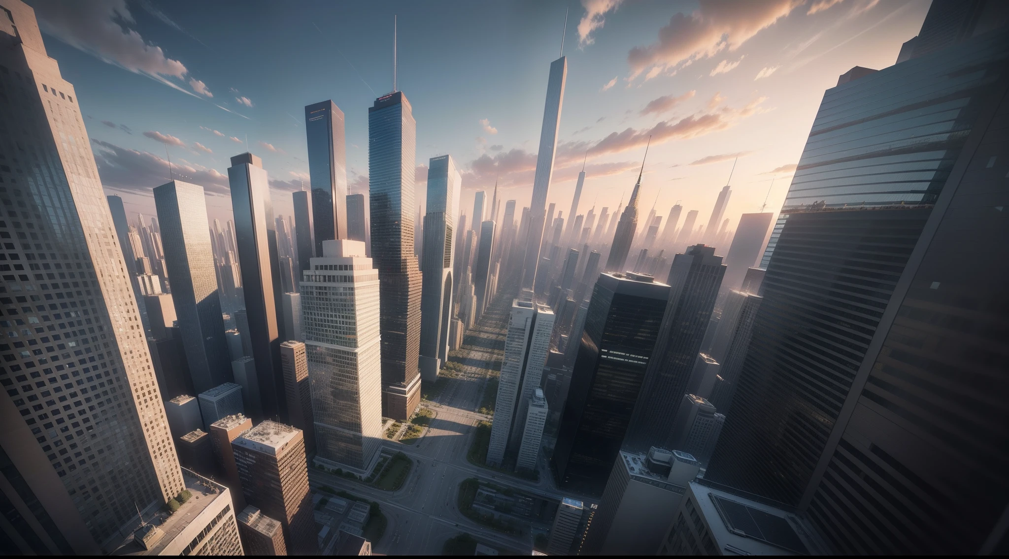 "Urban symphony: Panel Buildings in a mesmerizing cityscape."