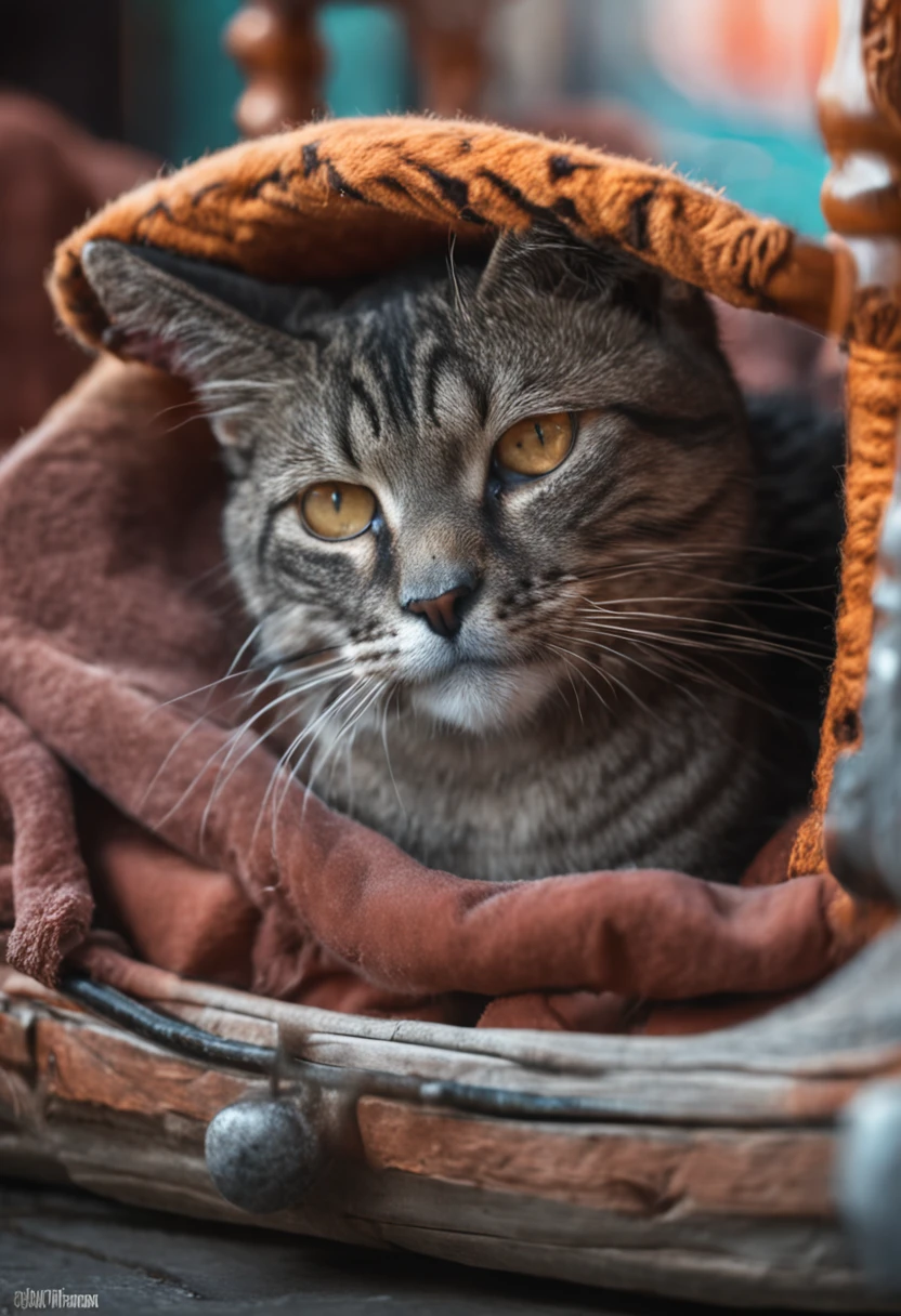 UMA CARA DE GATO COM QUIMERISMO
