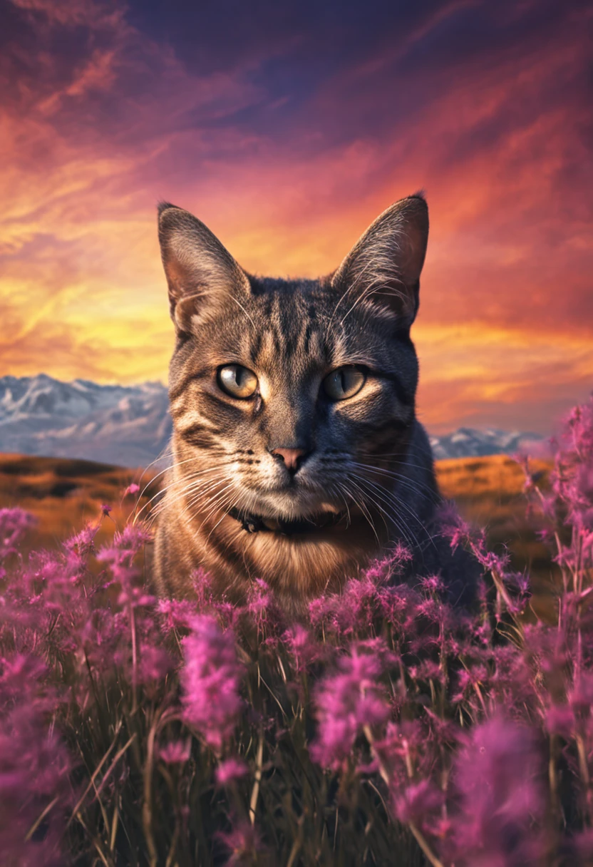 UMA CARA DE GATO COM QUIMERISMO