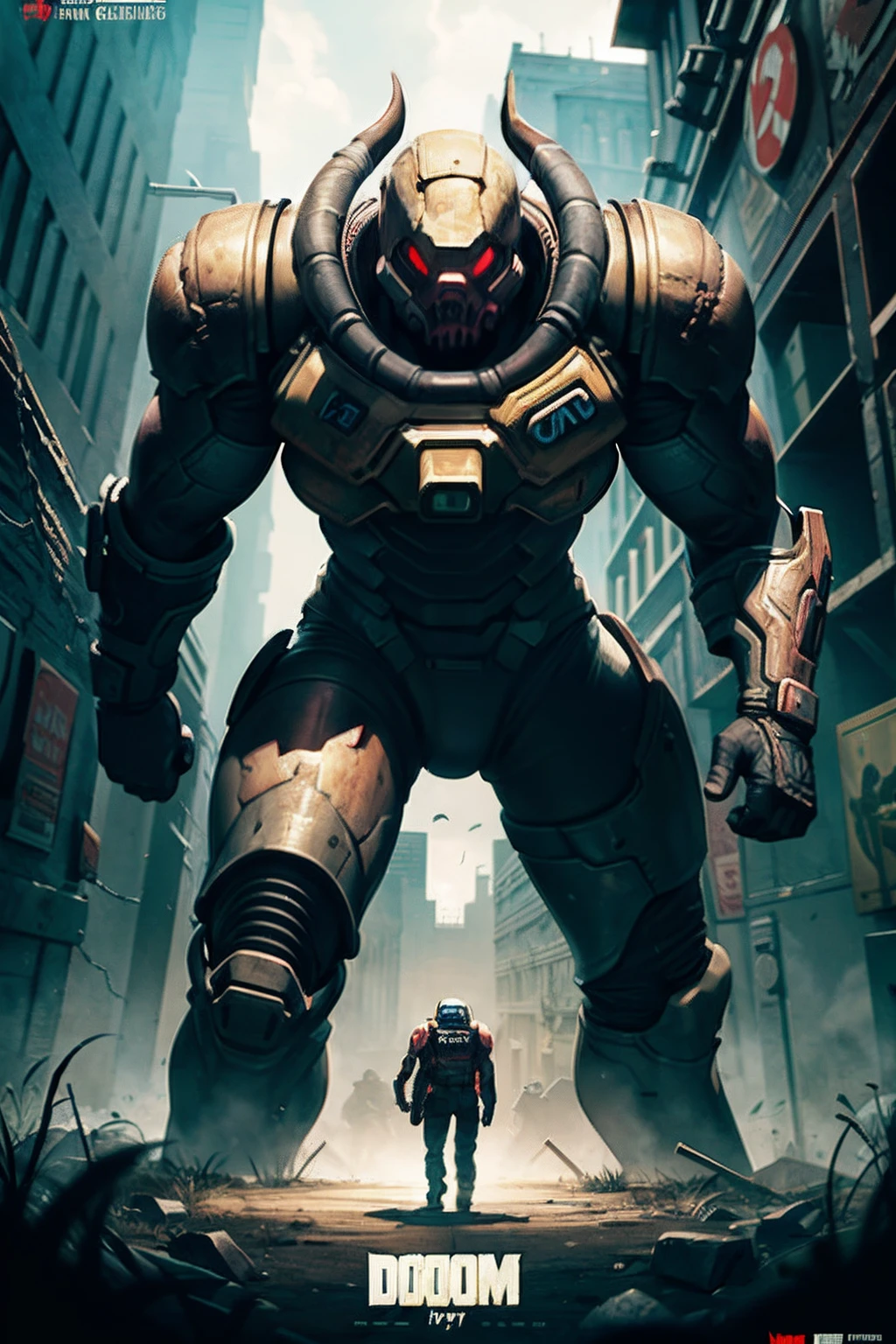 DOOM 3, game poster