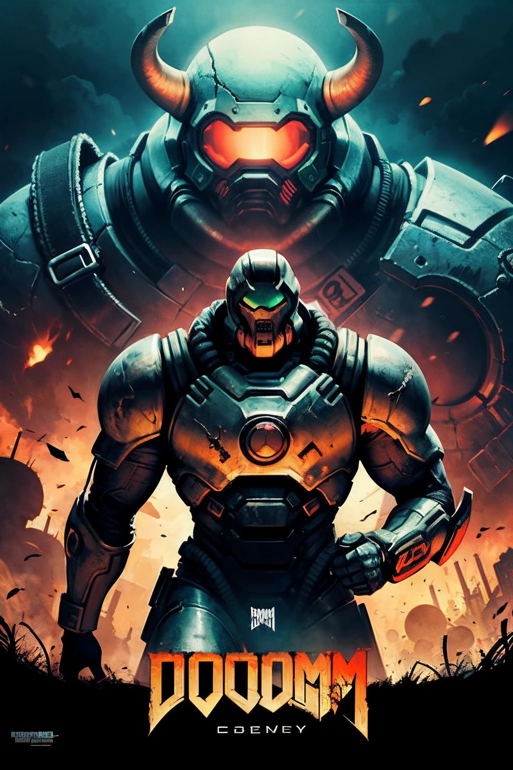 DOOM 3, game poster
