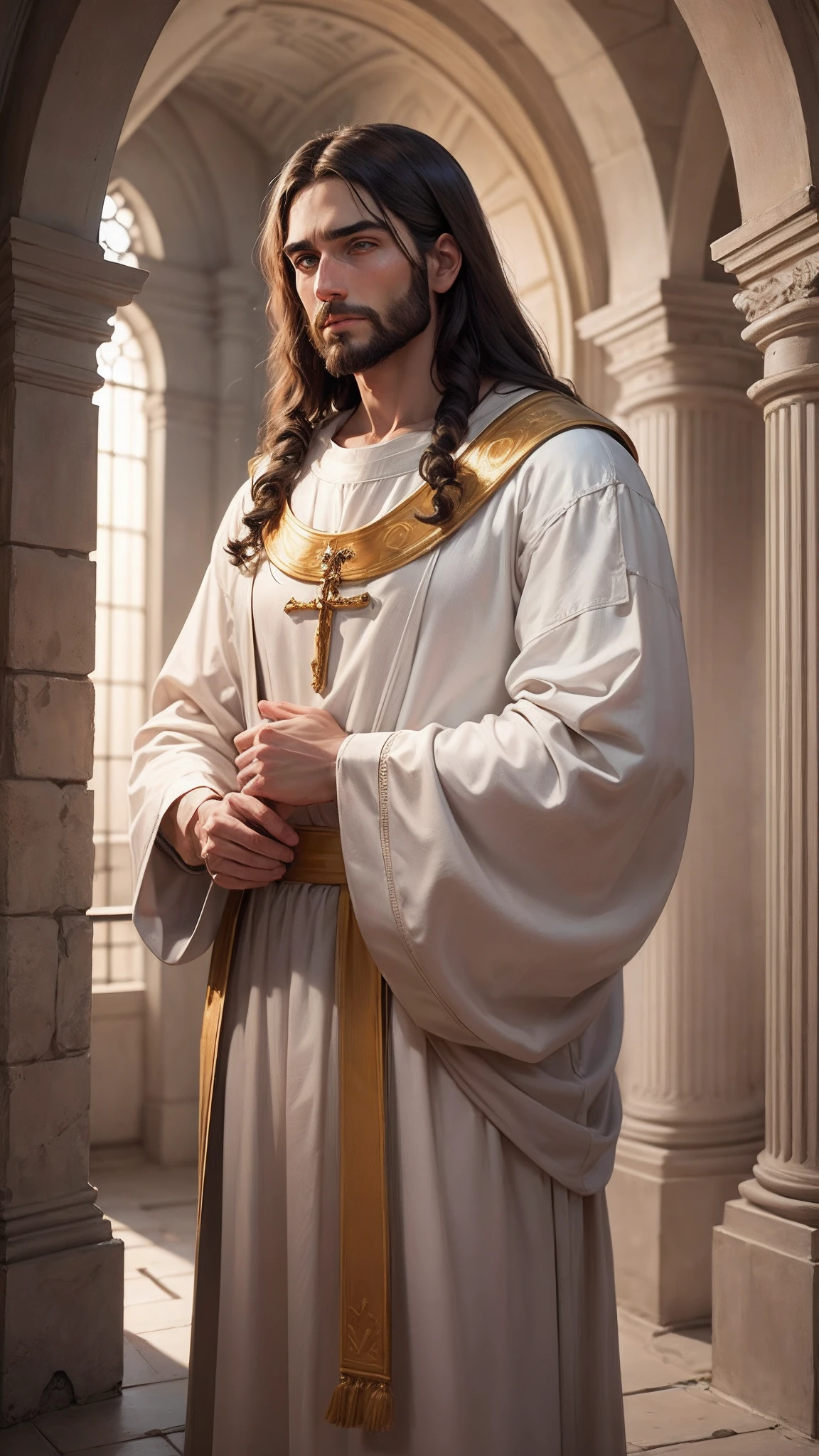 Jesus and his 12 apostols realistic, HD, 4k --auto --s2