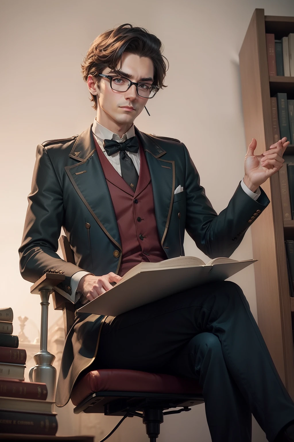 Create me a youtube banner and profile picture for a History youtube channel called "The Lazy Historian"