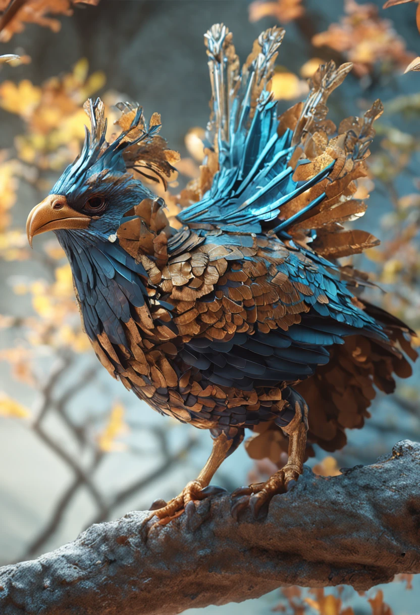 **master part, melhor qualidade, (Muito detalhado CG unidade 8k papel de parede), (melhor qualidade), (best illustration), (Melhor sombra), Spirit of brilliance, com um ((((guerreiro bonito))) Passeio em (((((Hiryu)))) , Nymphicus hollandicus bird, 。...3d, Crushing the octane number, ray tracing, super detalhado
