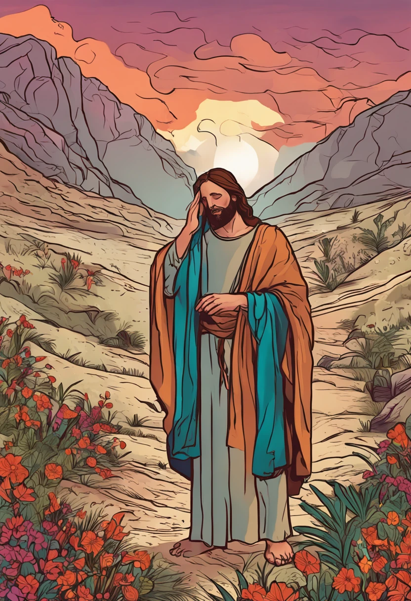 jesus consolando uma pessoa