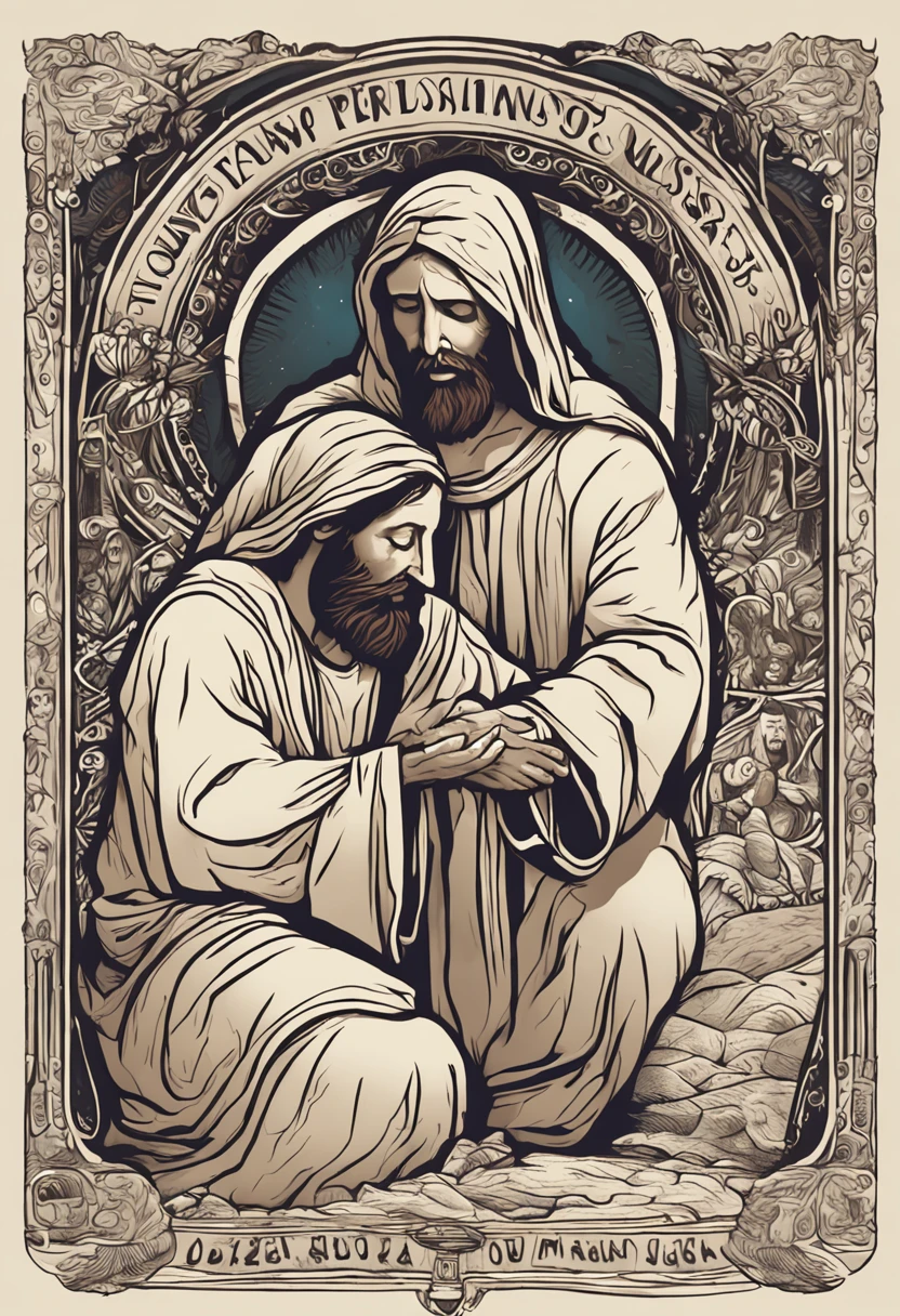 jesus consolando uma pessoa