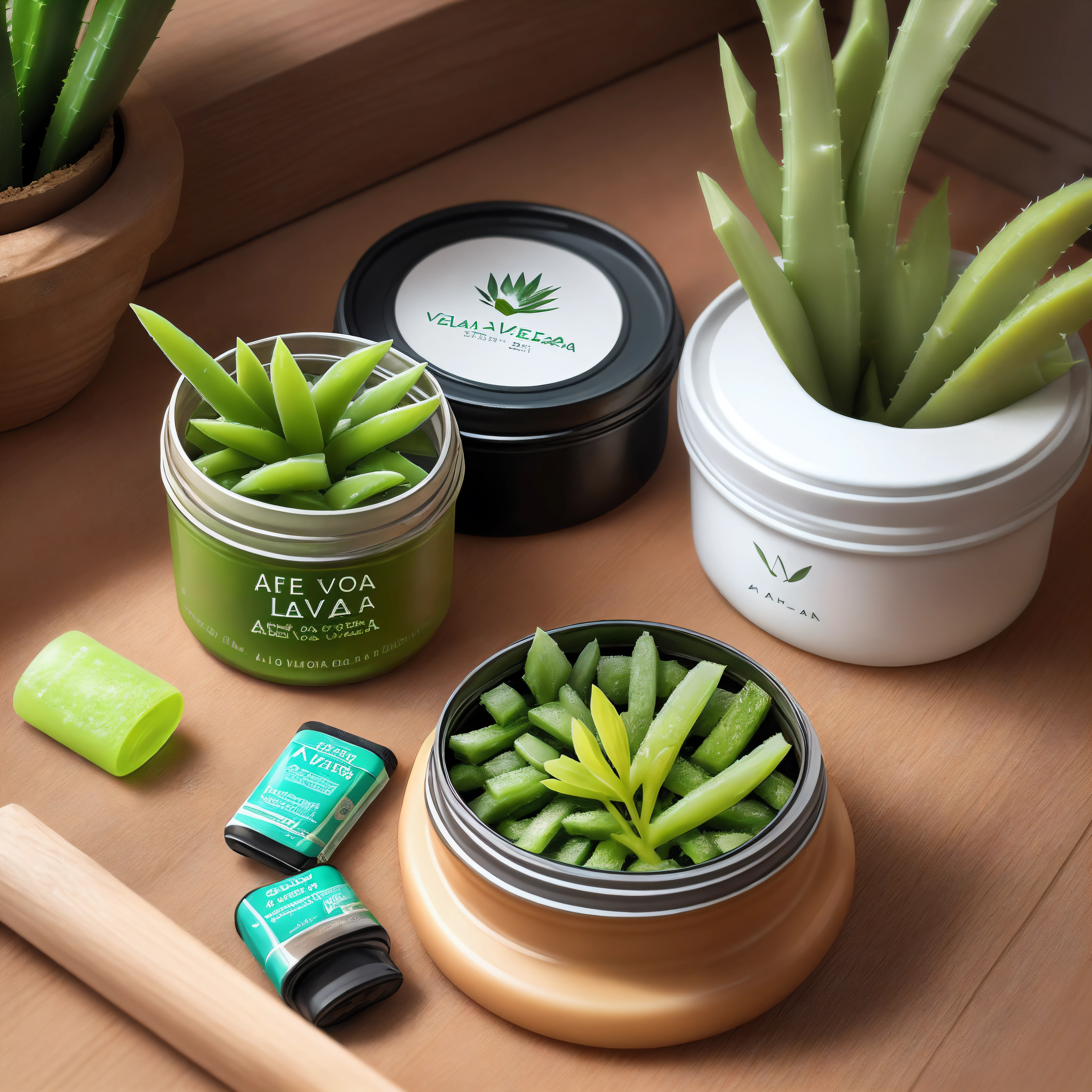 Show the juice of aloe vera,Stay,Clear juice