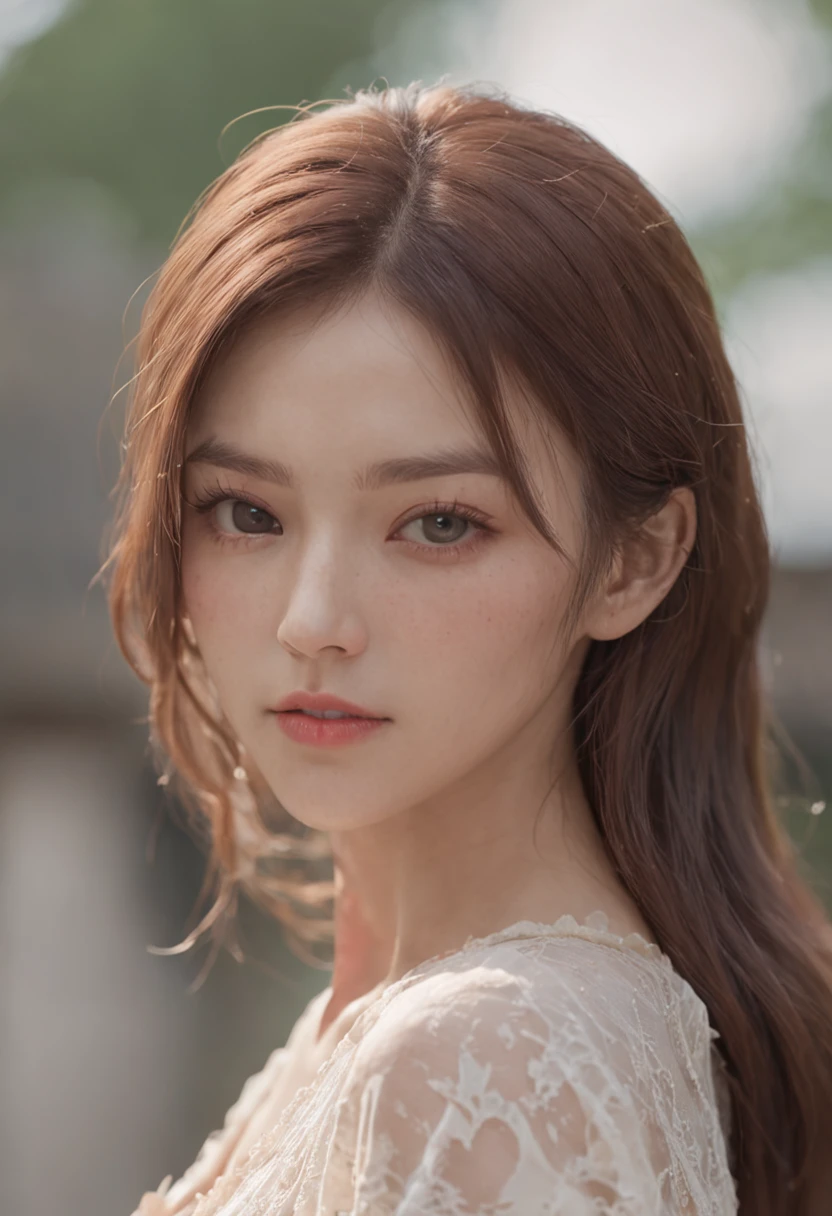 (1girll:1.5), Solo, (((Very detailed face)))),（Full Body Portrait 1.5）， ((Very detailed eyes and face)))), Beautiful detail eyes, Body parts__, offcial art, Unified 8K Wallpaper, super detailed, Beautiful and beautiful, Beautiful, masutepiece, Best Quality, Original, masutepiece, ultra fine photos, Best Quality, 超A high resolution, Realistic realism, Sunlight, Full body portrait, Amazing beauty, Dynamic Pose, Delicate face, Vibrant eyes, (From the front), She wears a tattered Supergirl short skirt suit, Red and blue color scheme, hide, very detailed city roof background, On the rooftop, overlooking a city, Detailed face, Detailed complex busy background, Messy, Gorgeous, Milky White, highly detailedskin, Realistic skin details, Visible Pore, Clear focus, Volume Fog, 8K UHD, Digital SLR, High quality, film grains, Fair skin, photorealisim, nffsw, Futuristic dystopian megalopolis, translucent
