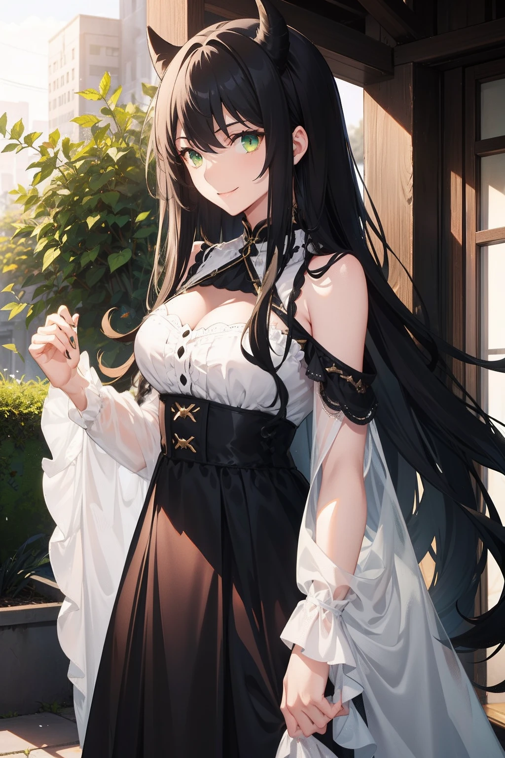 ​masterpiece、Background with（（kosmos、meteors、black hole、Flower garden with luminescent flowers））、About 30 years old、a beauty girl、glamor、huge tit、It's so big that it almost overflows from your clothes、Great embroidery on a yellow mini dress with slits、No Shoulder、Exposing the chest、hair adornments、heavy wind、pantiy、I can see a little