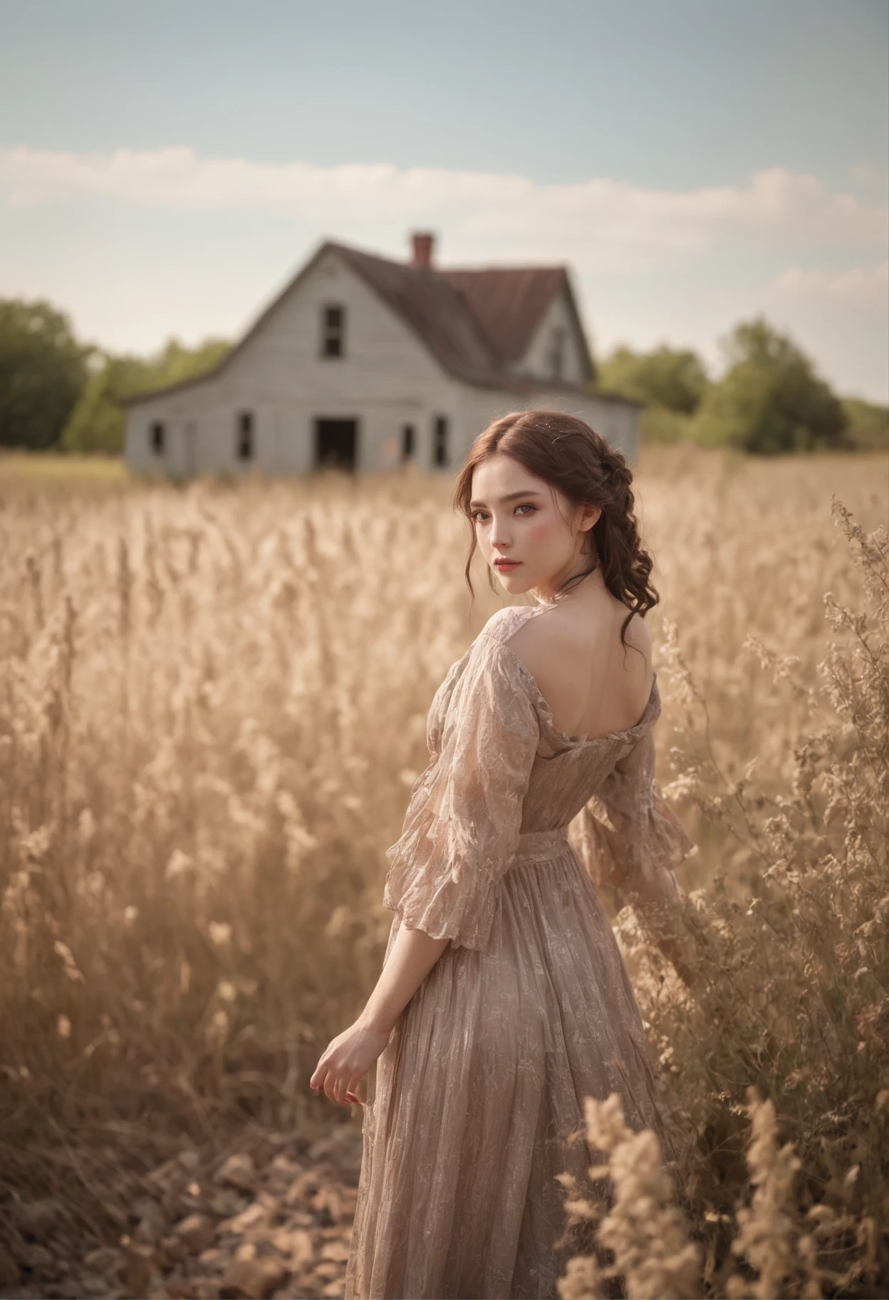 American landscape、Will、Rural town、pasture、Detroit、NY、LA