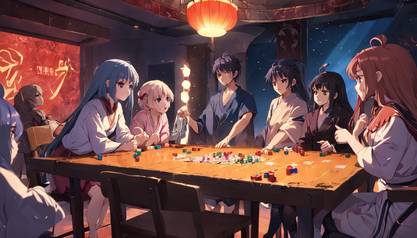 tabletop game, in action, after-party