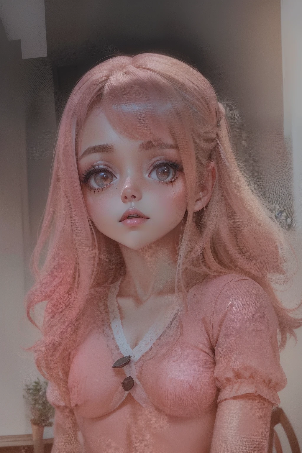 ..3d, Sepia, Pintura, Desenhos animados, esquete, (pior qualidade:2), (baixa qualidade:2), (qualidade normal:2), Lowres, anatomia ruim, bad hands, qualidade normal, ((monocromatic)), ((escala de cinza)), Futanari, pacote completo_Futanari, _De_garota, Meia Nova, mamilos, lustro , sombra colapsada, multiple eyeblows, vaginas nos seios, cabelo rosa, buracos nos seios