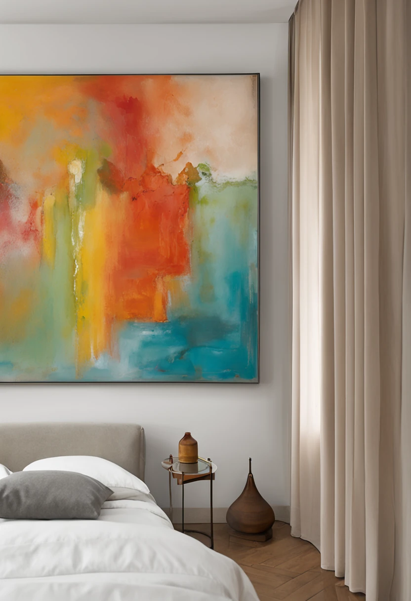 Create a screen to monitor the oxygen level of a house in space, deixe minimalista e instalado em uma parede, near a window overlooking the space, ambiente intimista, com linhas organicas, ambiente monocromatico