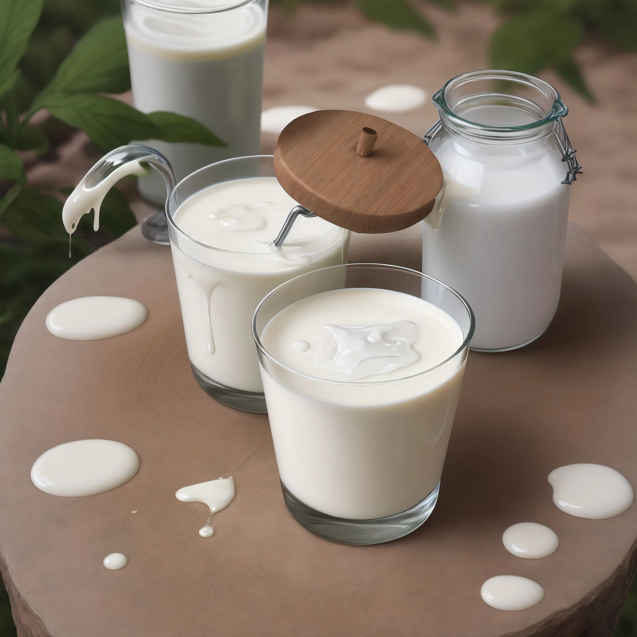 Exposed milk