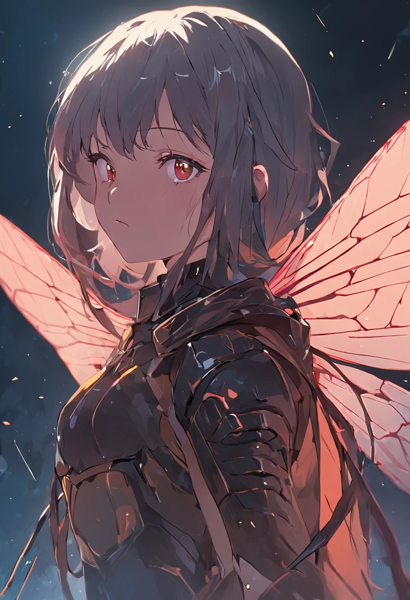 Sable Cicada fanart，the detail，detail in face，12k resolution