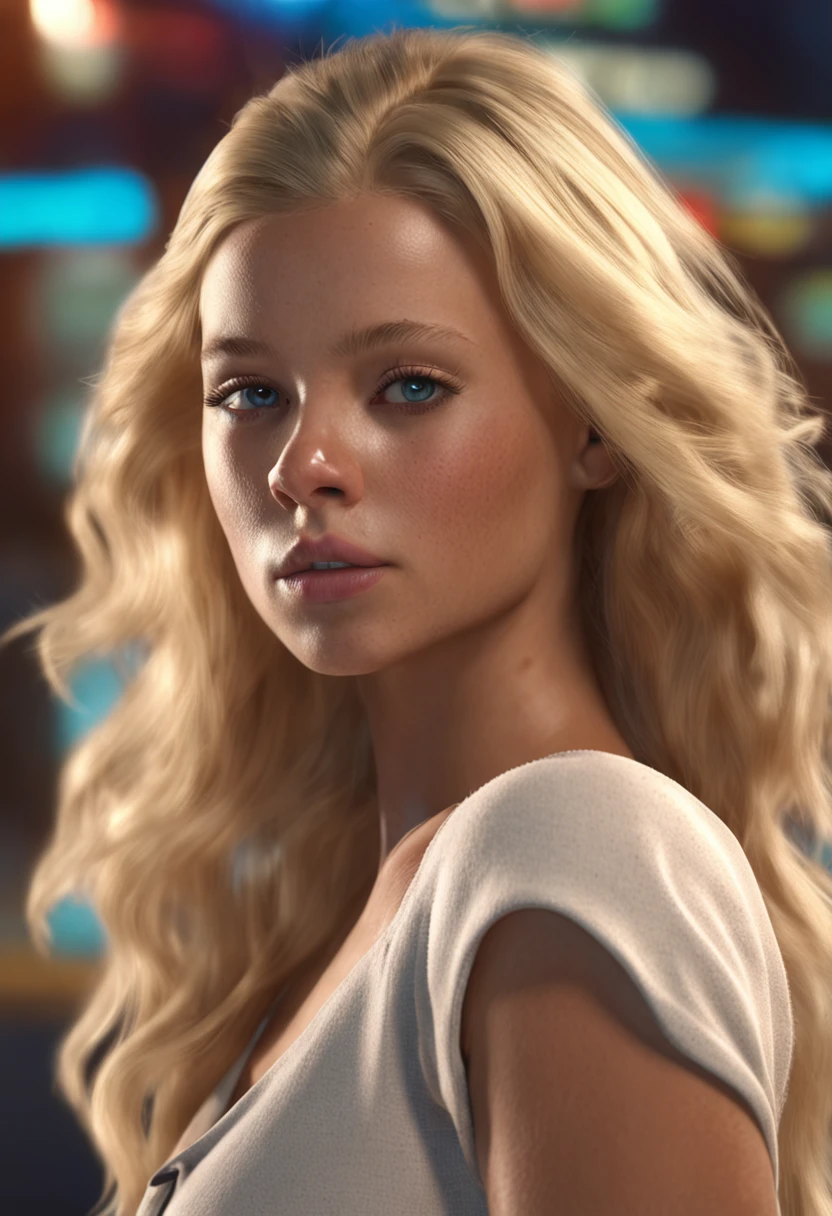 realistic 21 blond girl