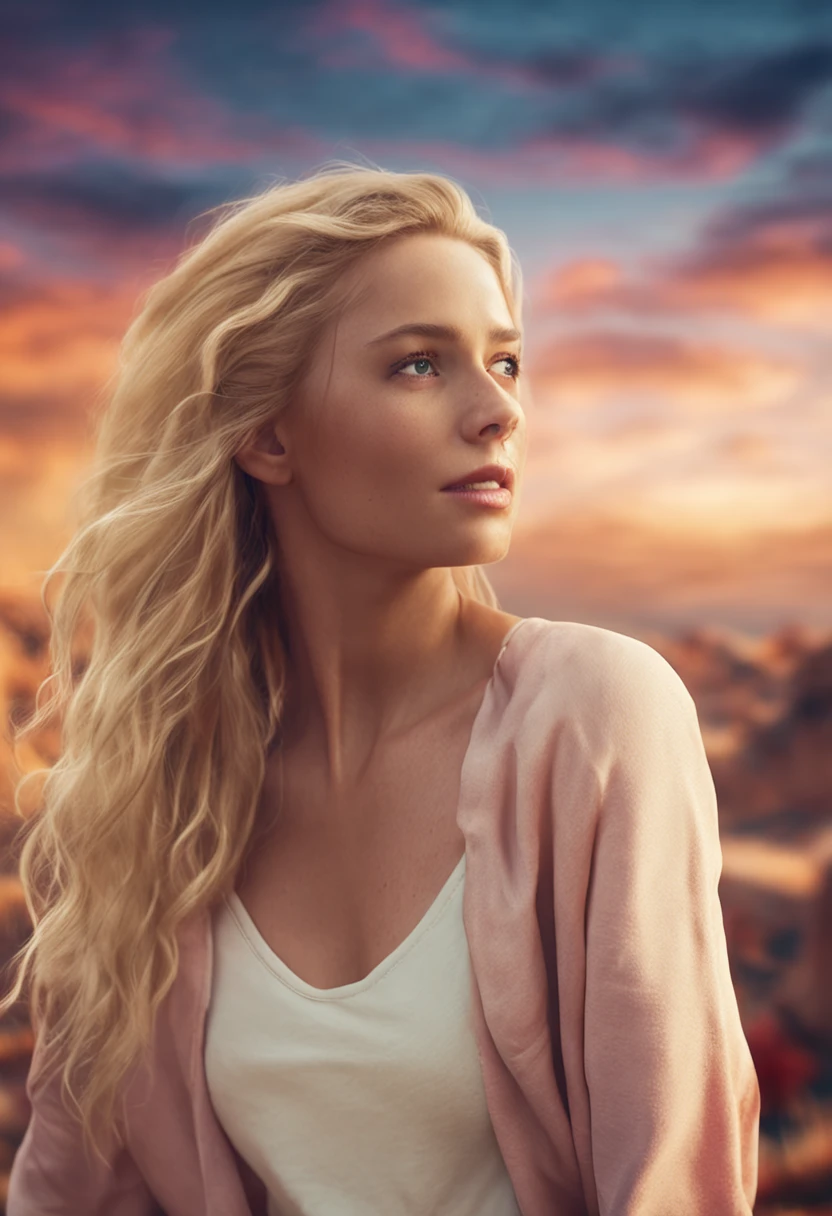 realistic 21 blond girl