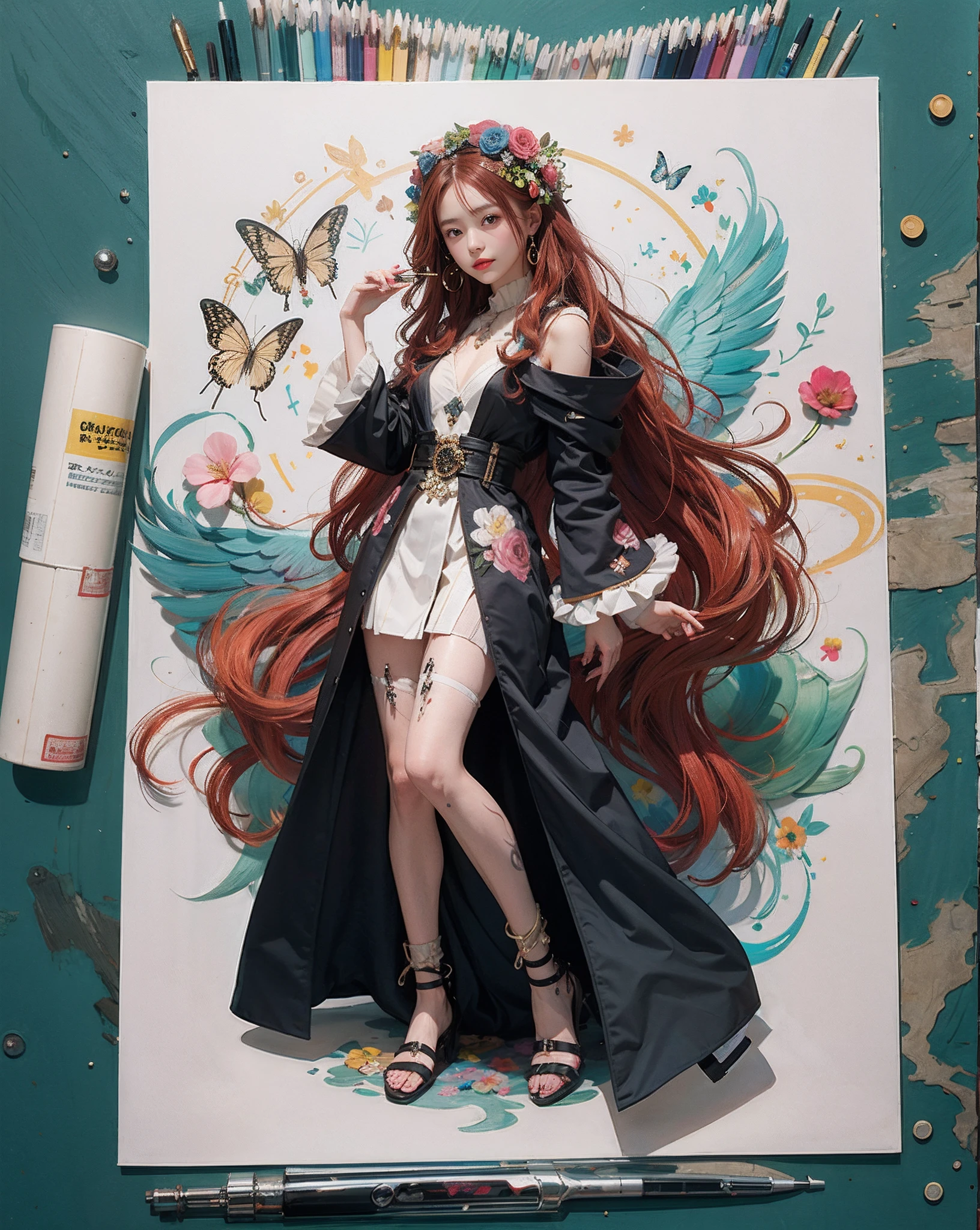 Finish as shown in the photo、