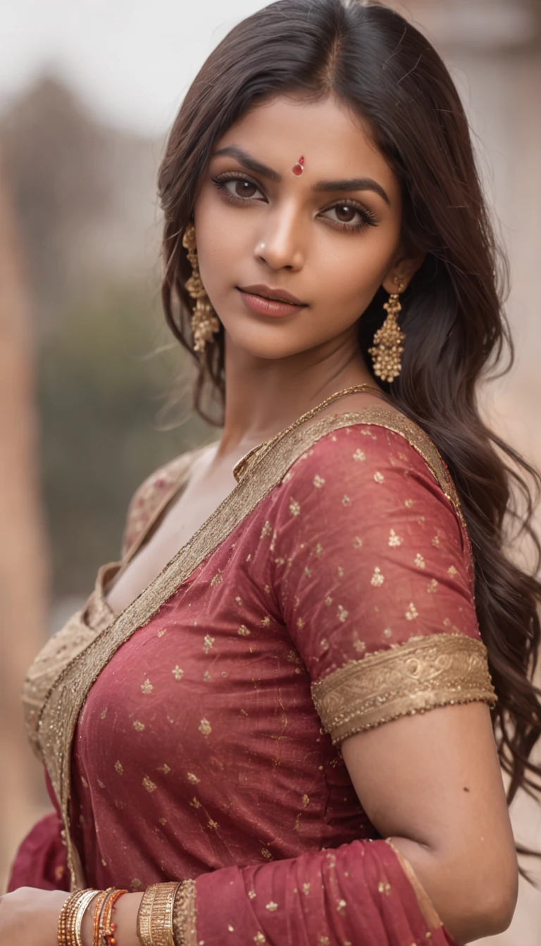 naked in bedroom, exotic girl, beautiful indian,(indian babe:1.1), looking at the viewer, shining skin, perfect lighting, the embodiment of grace and elegance, , nsfw, (Big Tits:1.3), clear curvy details, beautiful curves, detailed eyes, detailed pupil, Ultra Detailed, unity 8k wallpaper, ultra detailed, aesthetic, masterpiece, best quality, photorealistic