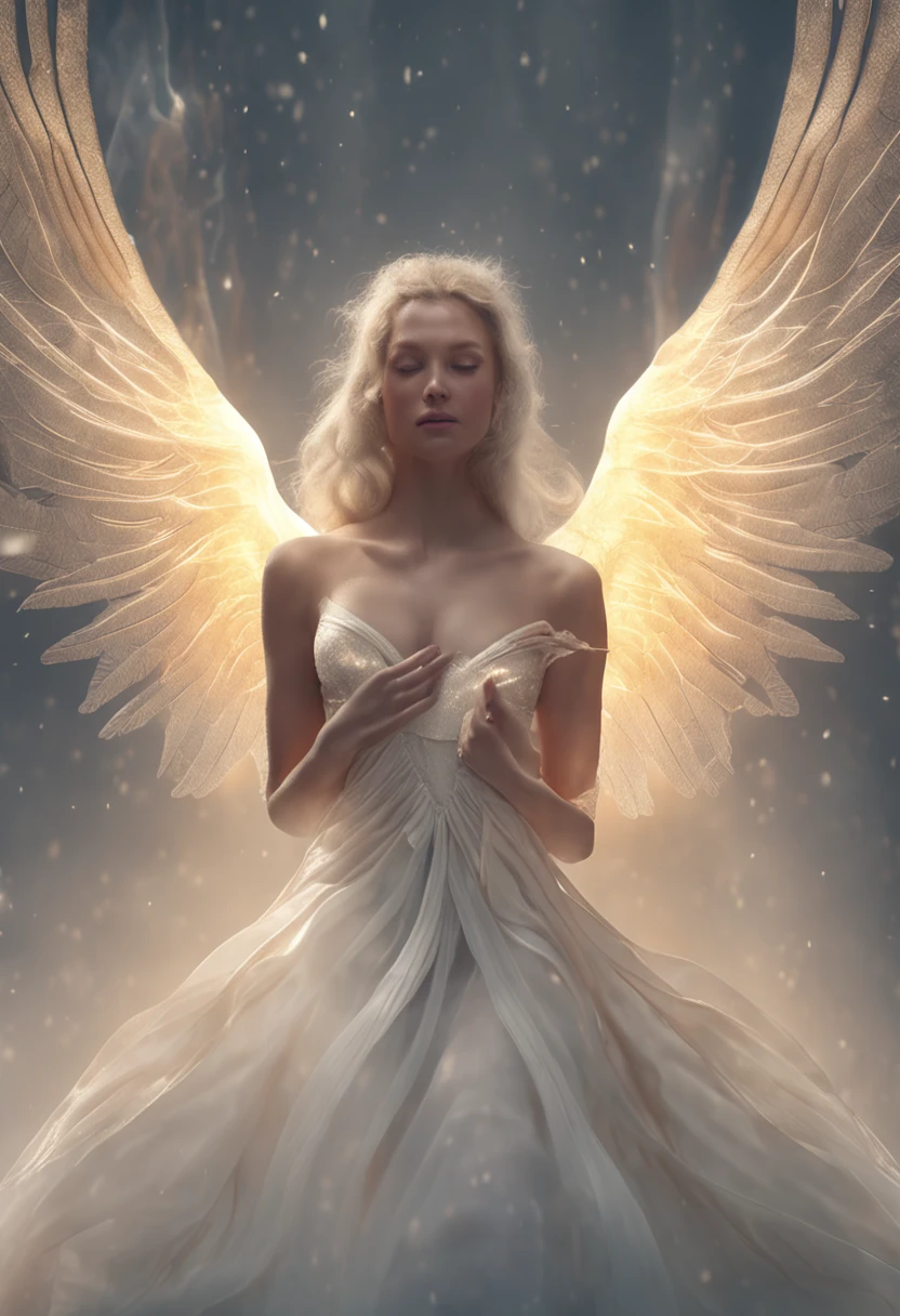 fotorrealista, (hiperrealista:1.2), belo, obra-prima, melhor qualidade, rosto extremamente detalhado, perfect lighting, nice hands, perfect hands, A divine angel fallen from lust ,(nua , seios enormes, depida,) (Heavenly presence:1.2), (serene expression), (asas majestosas), (ethereal glow: 1.1), (peaceful and comforting), (beleza transcendente), (Divine grace), (symbol of purity), (halo dourado), (atmosfera edificante), (reino celestial), (spiritual lighting), (suave e protetor), (luz iluminante: 1.2), (Seraphic figure), (harmonia e serenidade), (atemporal e celestial), (aura cativante), (Healing and guidance)