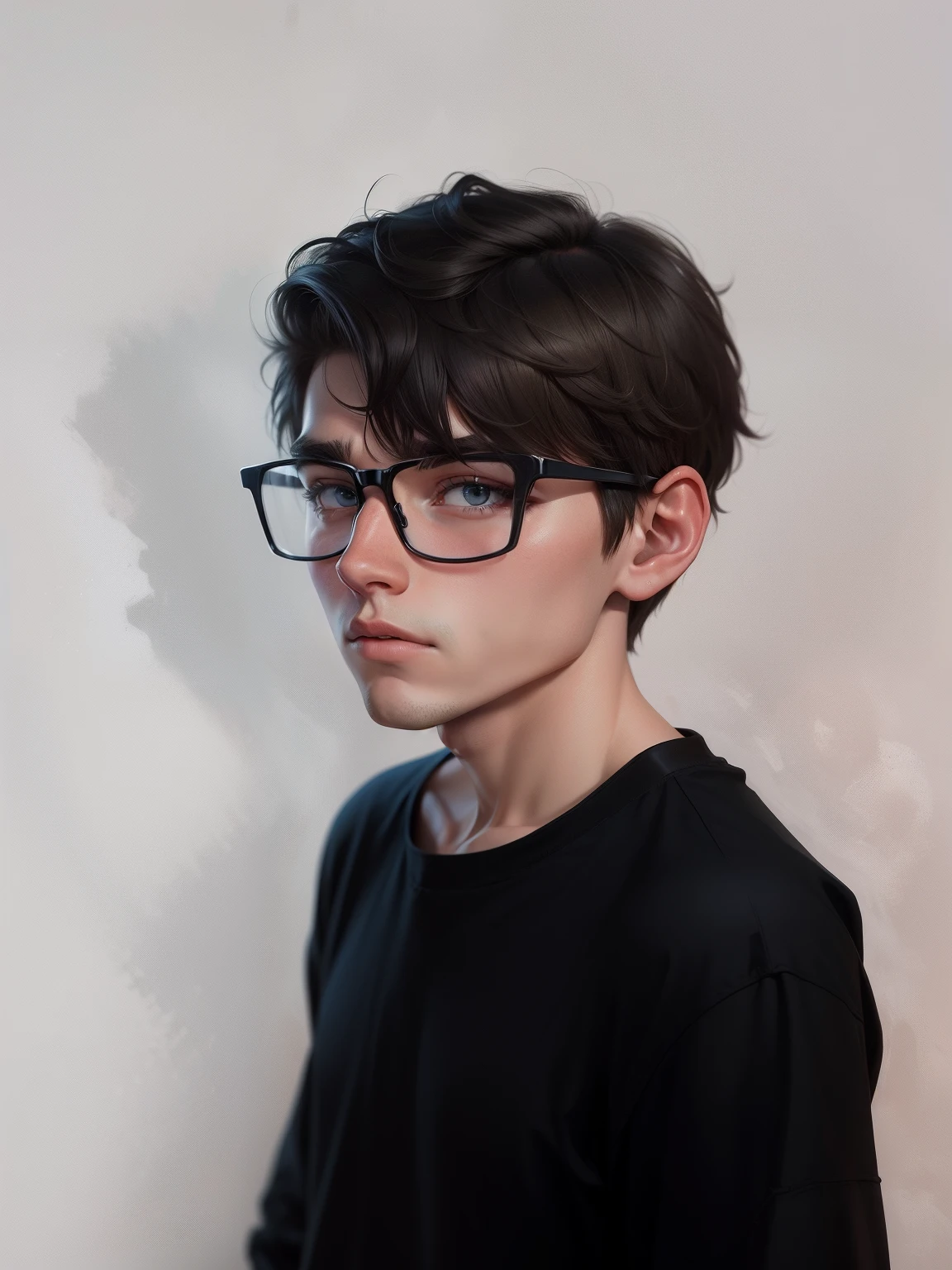 Make a 20-year-old man in Pixar style using this photo as a reference
