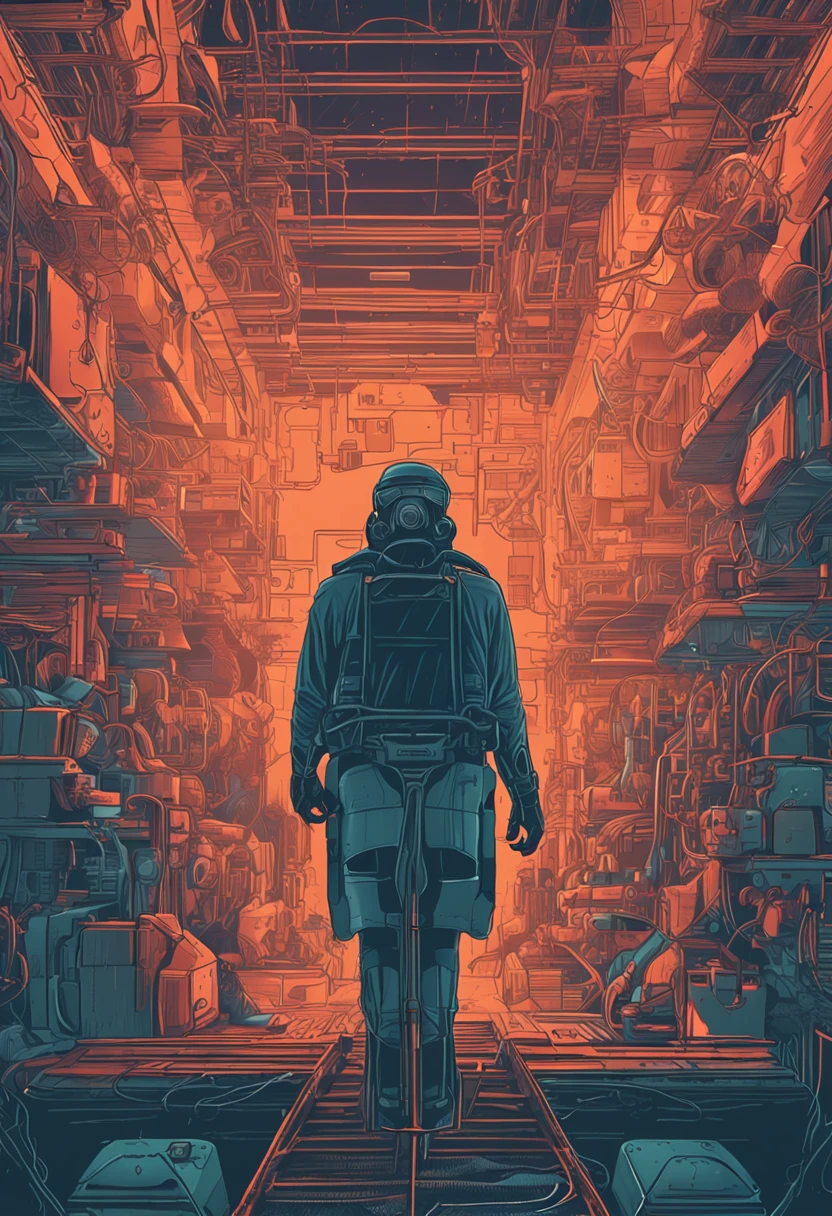 crie uma imagem que transmita a ideia de Inteligencia artificial hiper realista com o conceito de prompt engineering