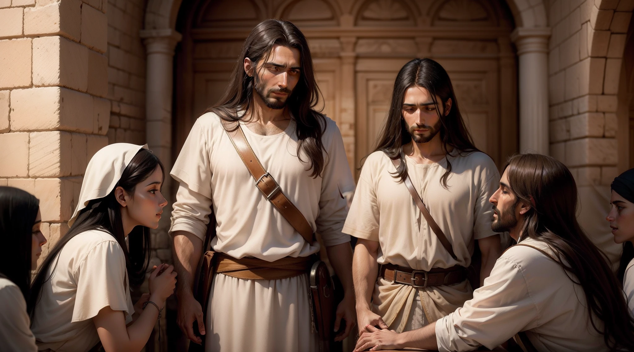 Jesus working miracles in Jerusalem