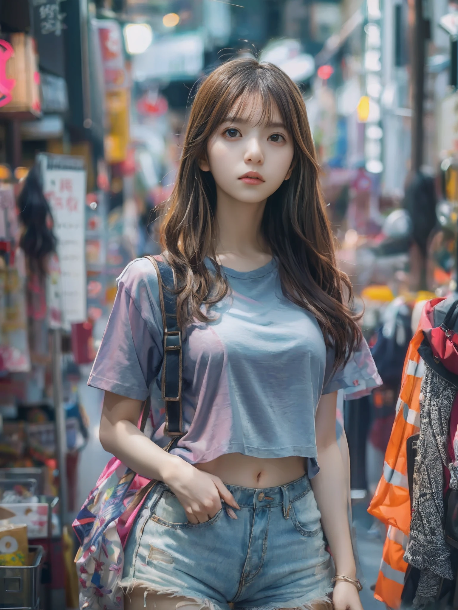 A city scape、Background with
