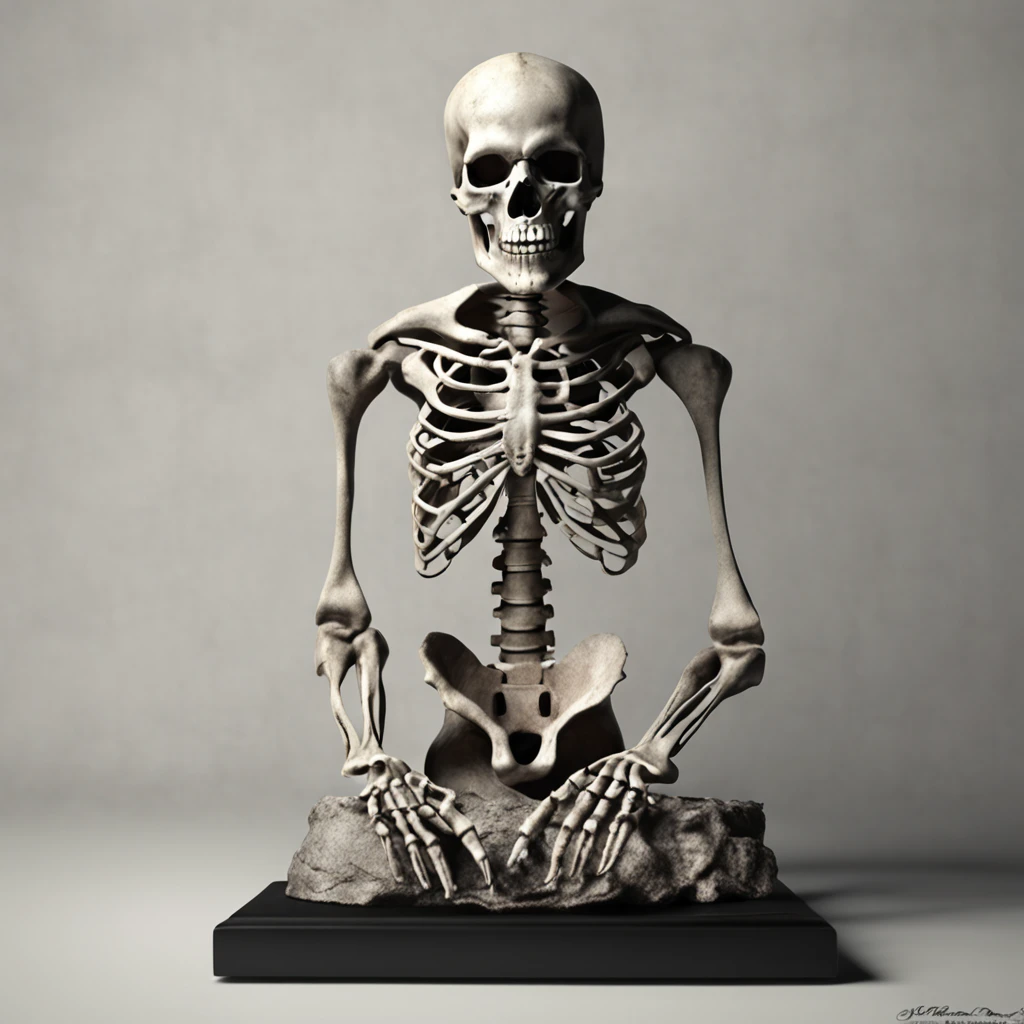 (Realistic, photo-realistic:1.4), (1skeleton), bored face in front of a clock, best quality, master part, ultrahigh-resolution, (fotografia realista:1.4), Surrealismo, Semelhante a um sonho,FusionArt, magia das sombras, Darkness Control, furtividade, passo da sombra, Umbral spells, hidden blade,