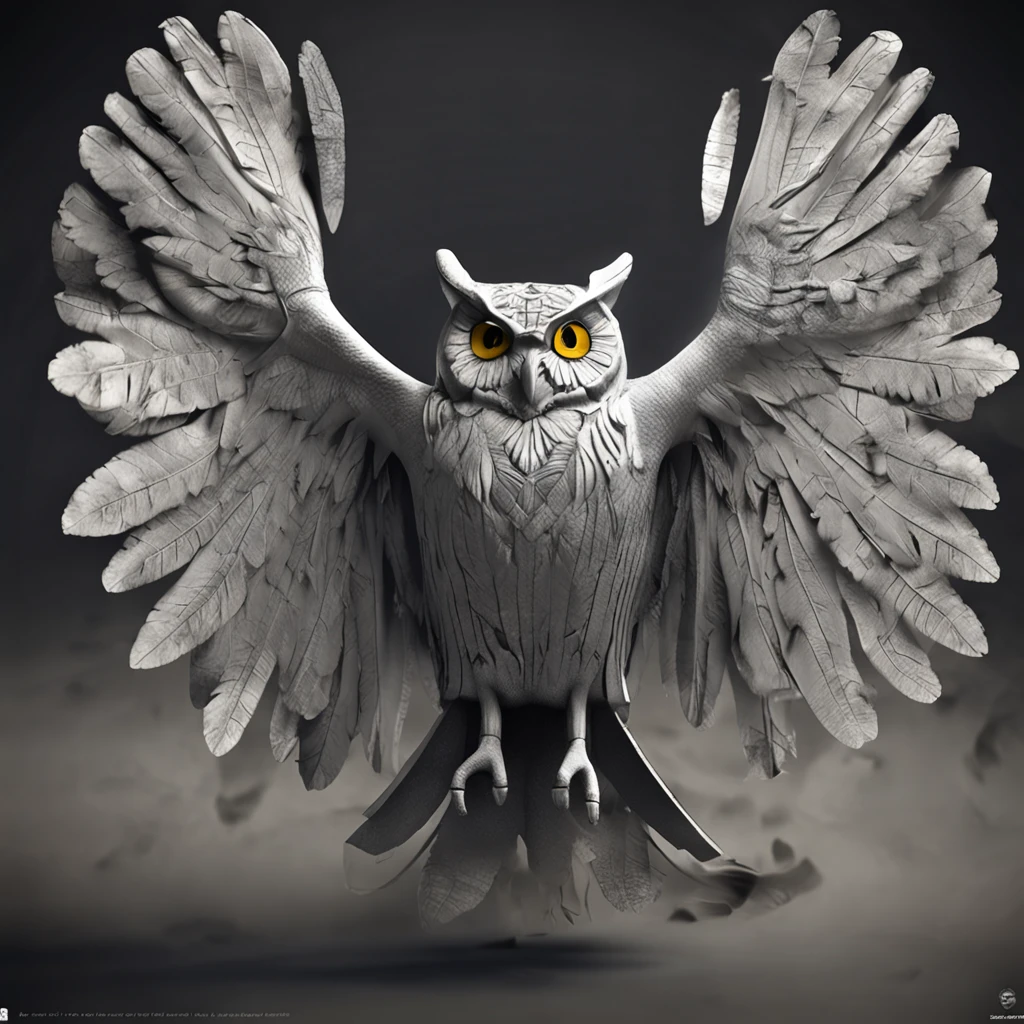 (Realistic, photo-realistic:1.4), (1owl), ,best quality, master part, ultrahigh-resolution, (fotografia realista:1.4), Surrealismo, Semelhante a um sonho,FusionArt, Shadow dancer, magia das sombras, Darkness Control, furtividade, passo da sombra, Umbral spells, hidden blade,